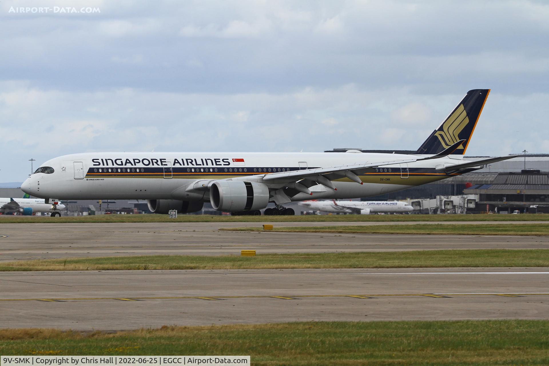 9V-SMK, 2016 Airbus A350-941 C/N 084, Manchester