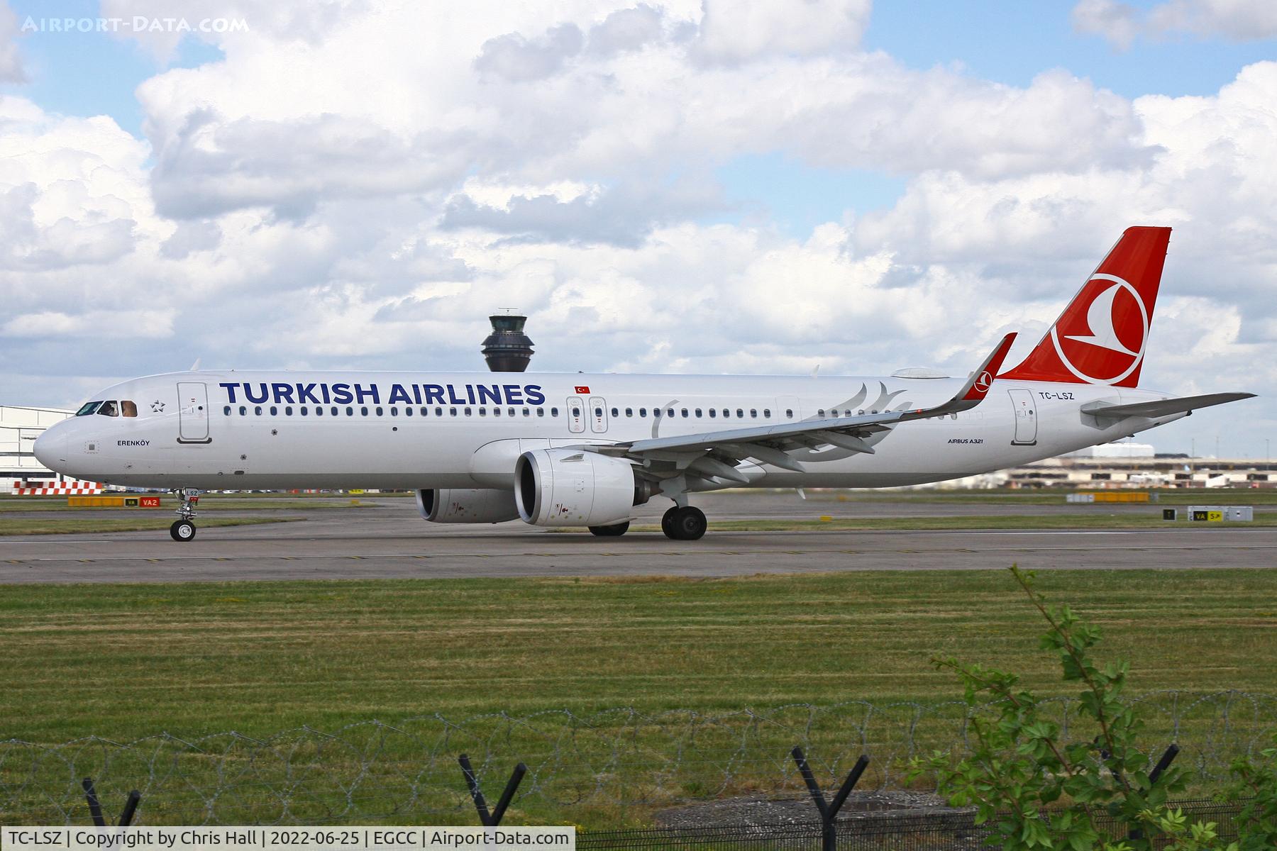 TC-LSZ, 2020 Airbus A321-271NX C/N 9452, Manchester