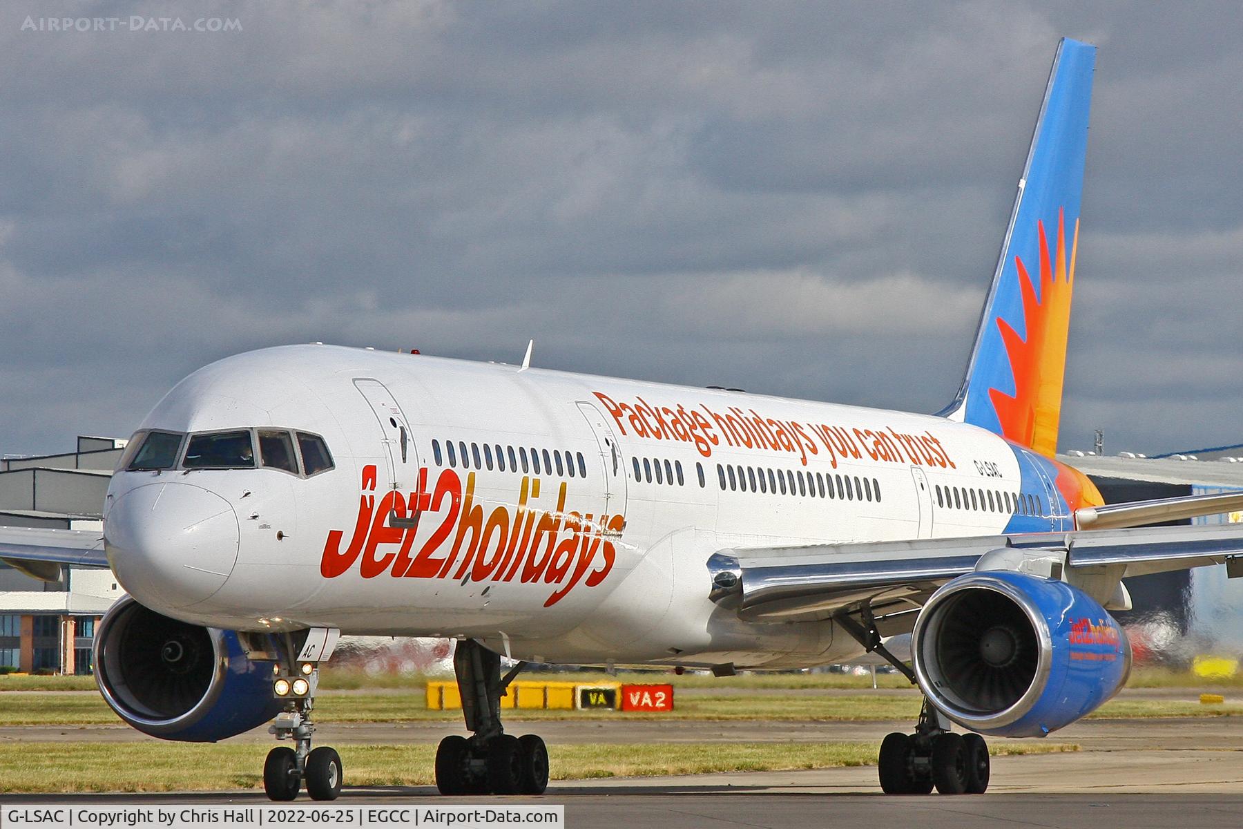 G-LSAC, 1992 Boeing 757-23A C/N 25488, Manchester