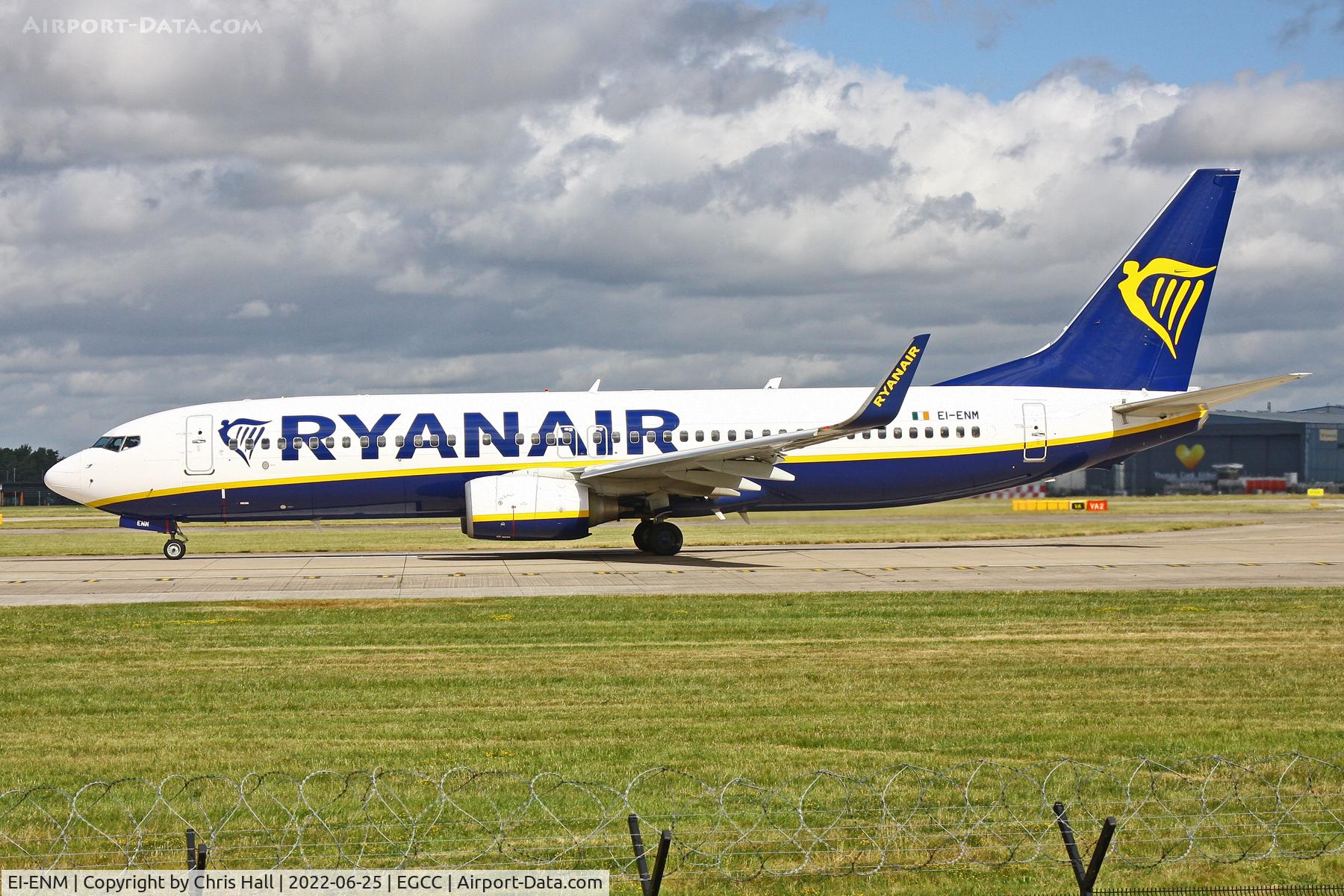 EI-ENM, 2010 Boeing 737-8AS C/N 35038, Manchester