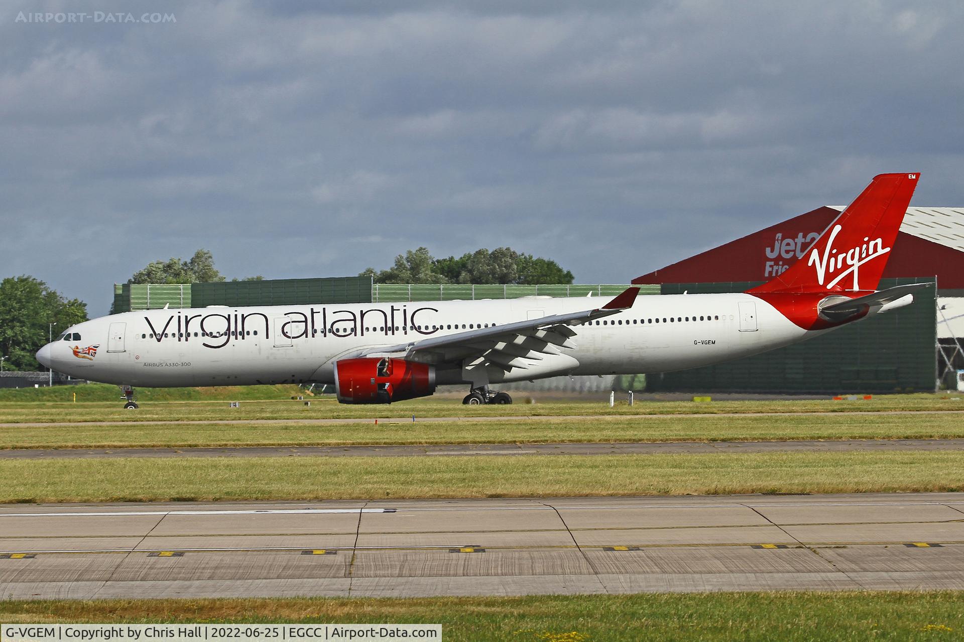 G-VGEM, 2011 Airbus A330-343X C/N 1215, Manchester