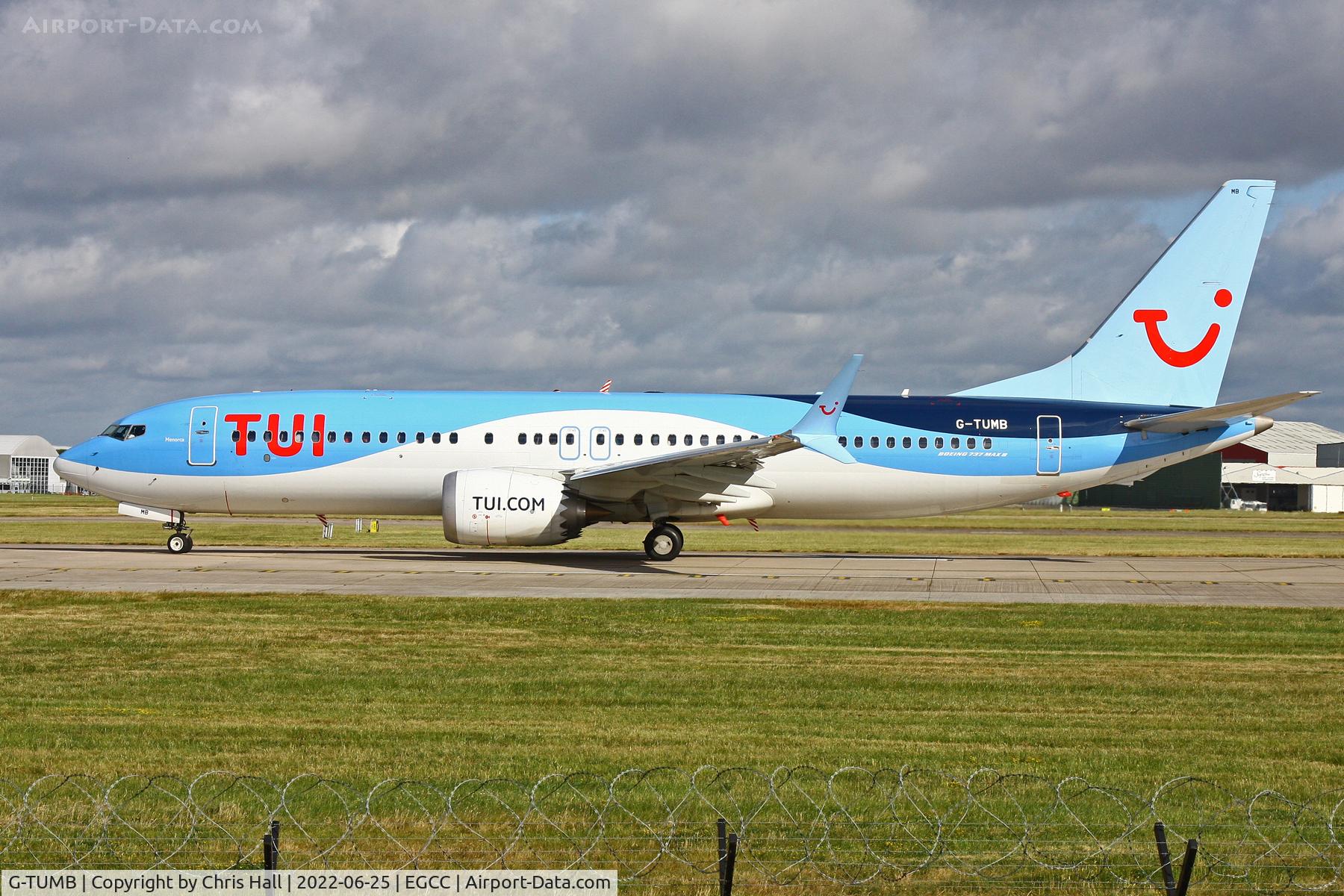 G-TUMB, 2018 Boeing 737-8 MAX C/N 44595, Manchester