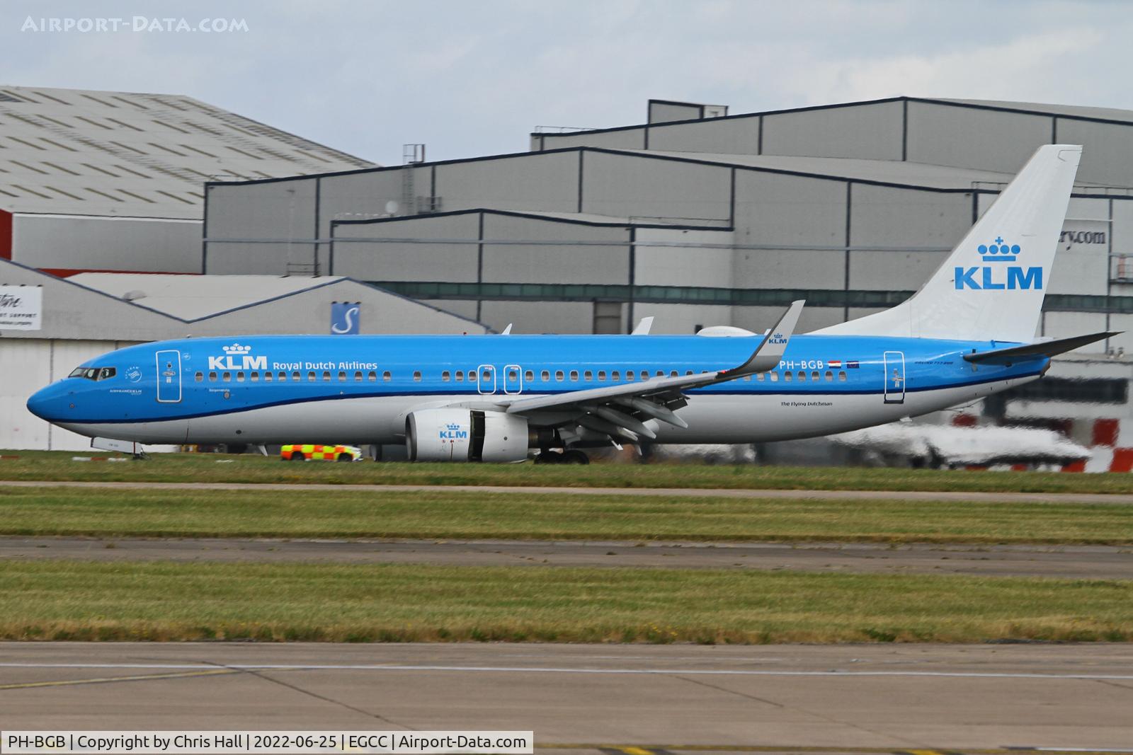 PH-BGB, 2008 Boeing 737-8K2 C/N 37594, Manchester