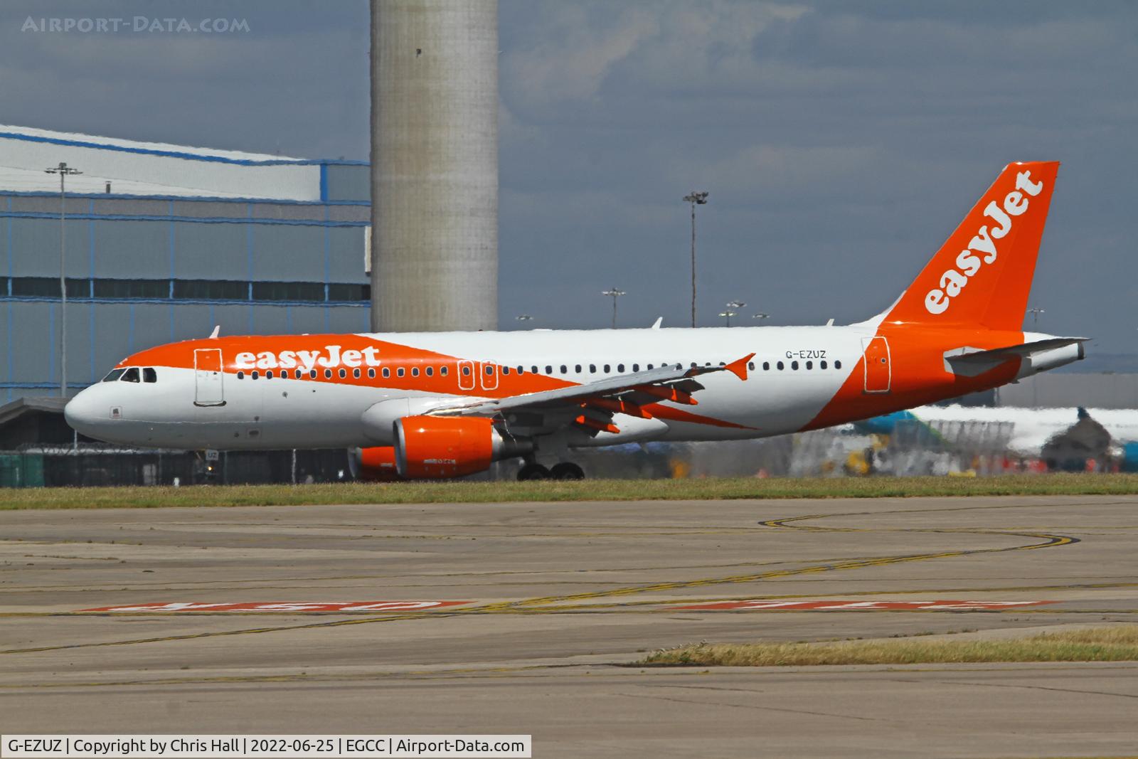 G-EZUZ, 2012 Airbus A320-214 C/N 5187, Manchester