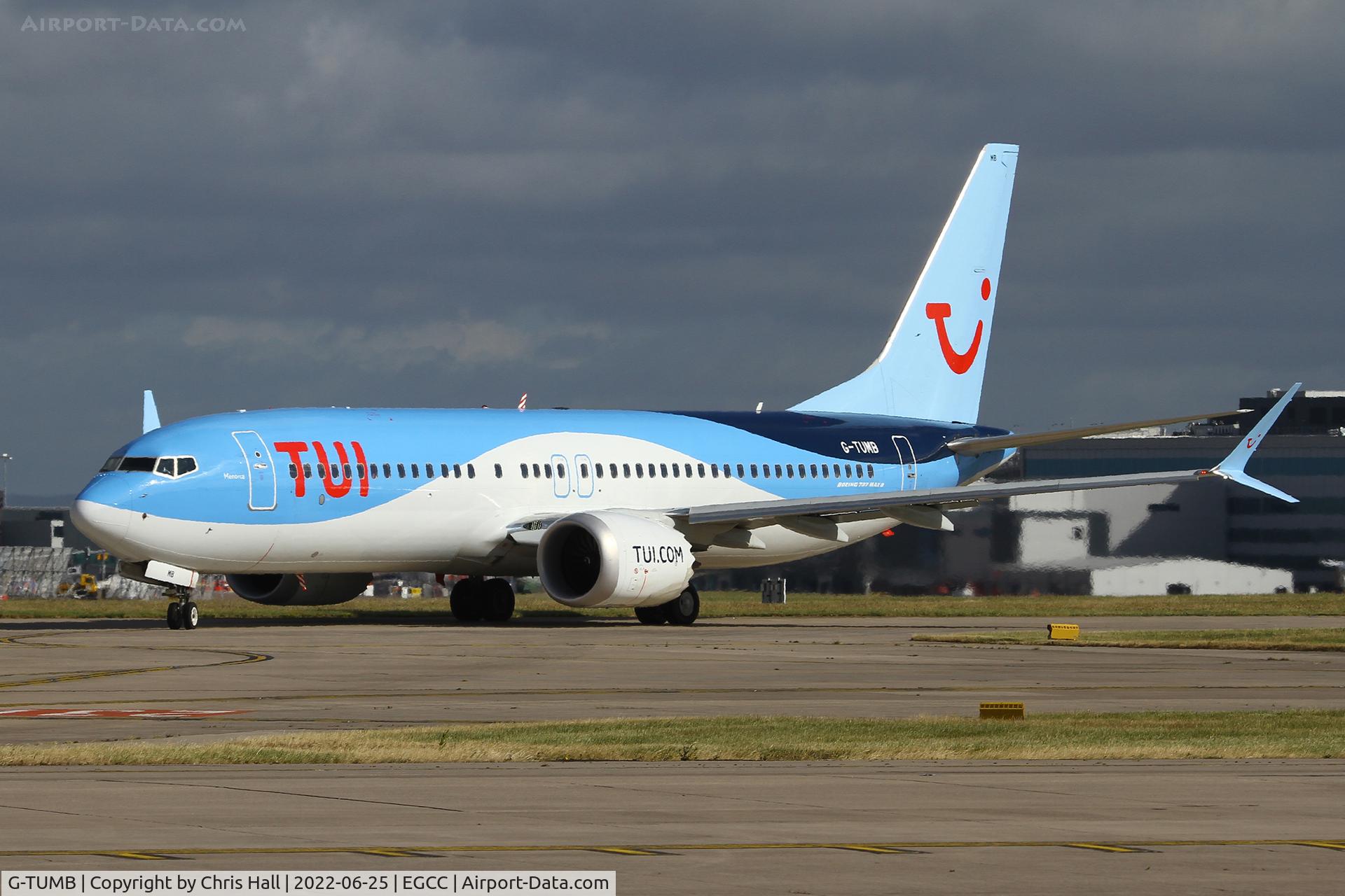 G-TUMB, 2018 Boeing 737-8 MAX C/N 44595, Manchester