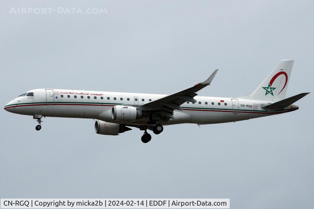 CN-RGQ, 2014 Embraer 190AR (ERJ-190-100IGW) C/N 19000682, Landing