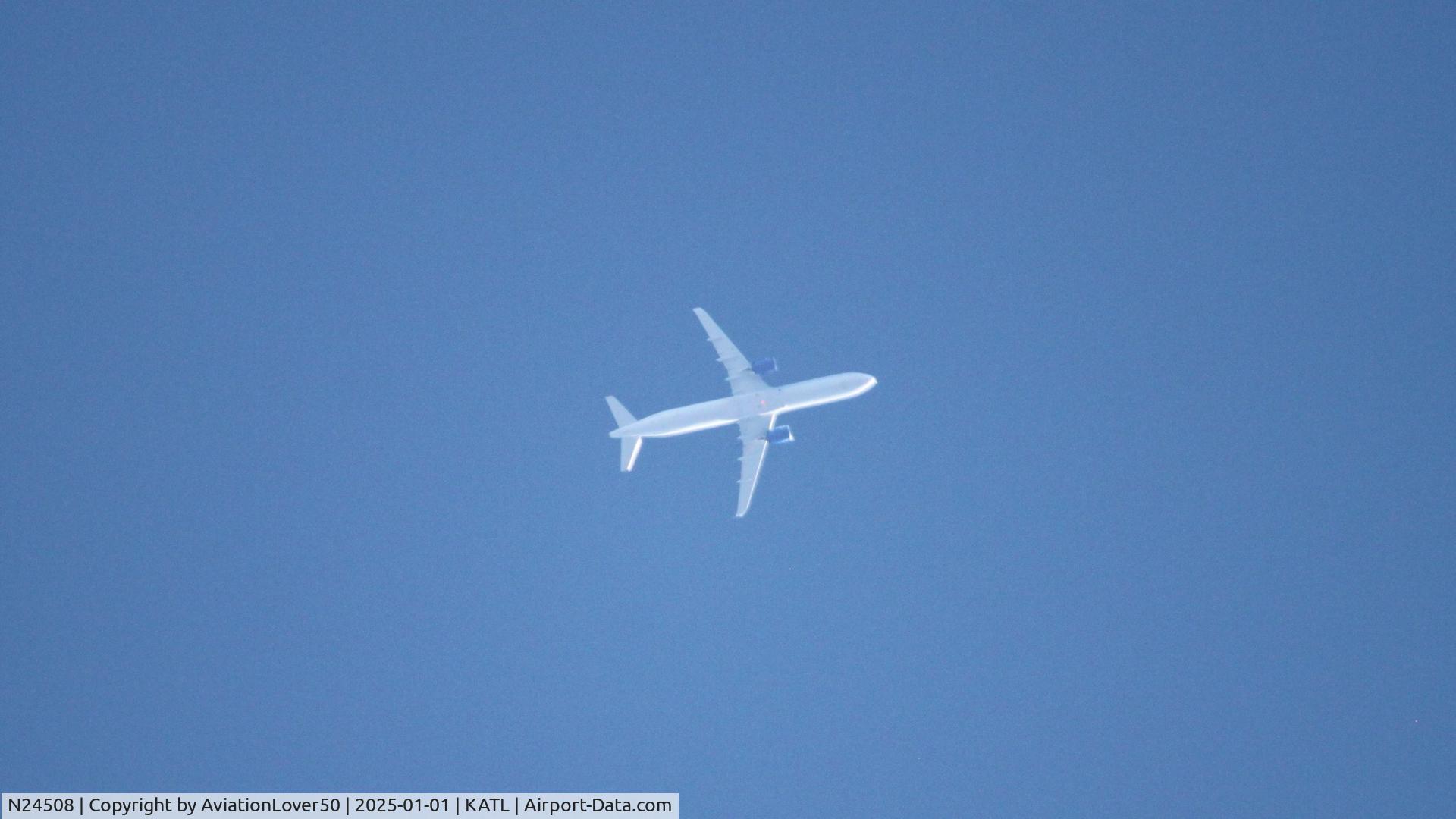 N24508, 2024 Airbus A321-271NX C/N 11706, United A21N