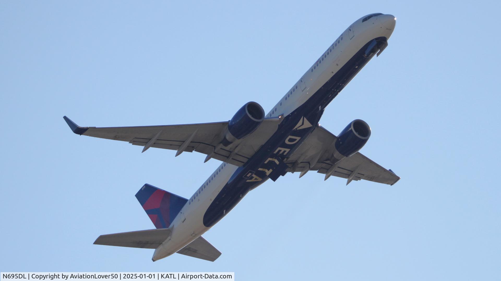 N695DL, 1998 Boeing 757-232 C/N 29727, Delta 752