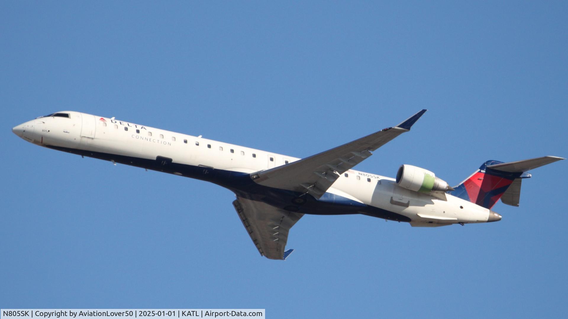 N805SK, 2006 Bombardier CRJ-900ER (CL-600-2D24) C/N 15069, Delta/SkyWest CRJ9