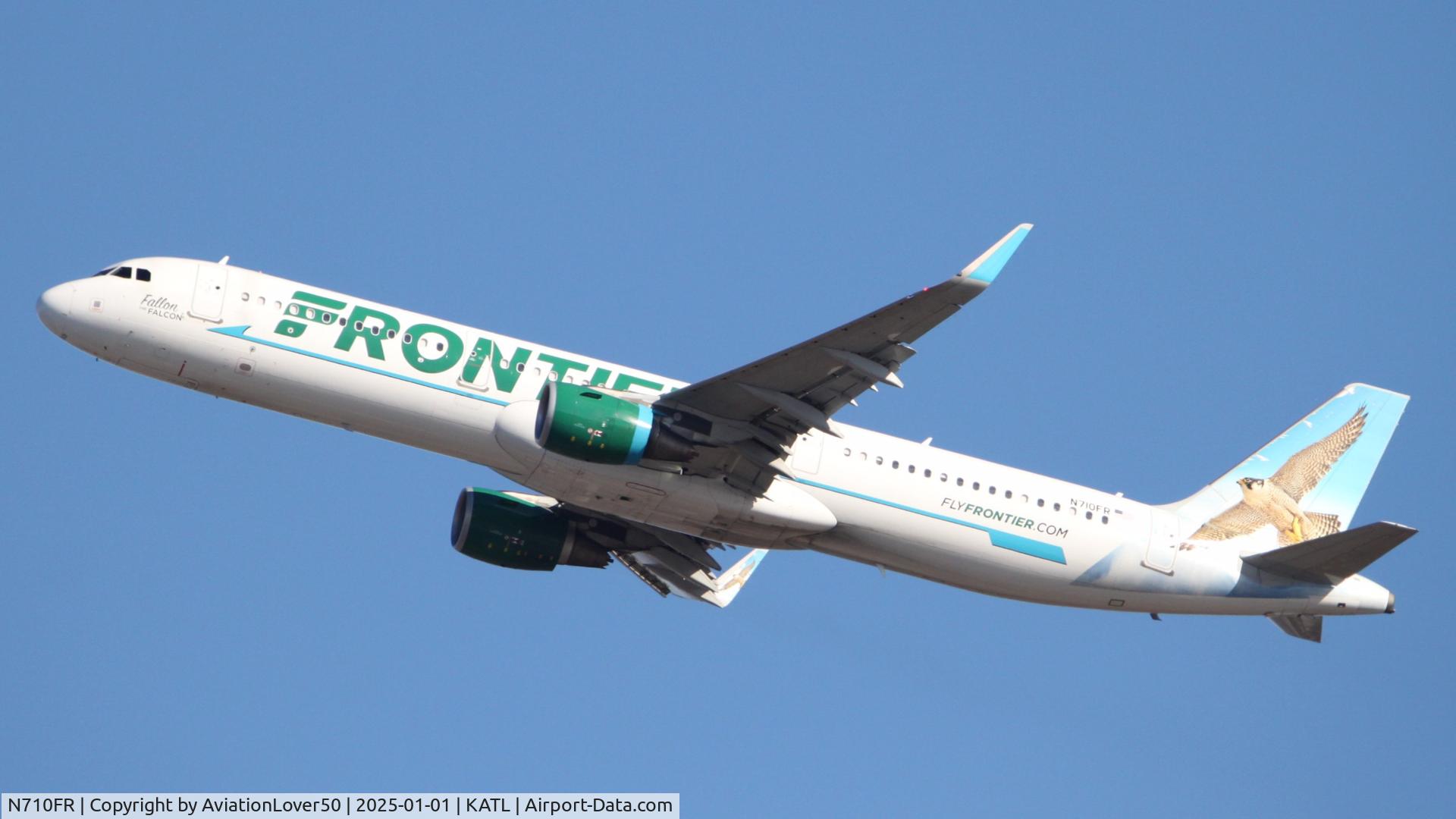 N710FR, 2016 Airbus A321-211 C/N 7179, Frontier A321