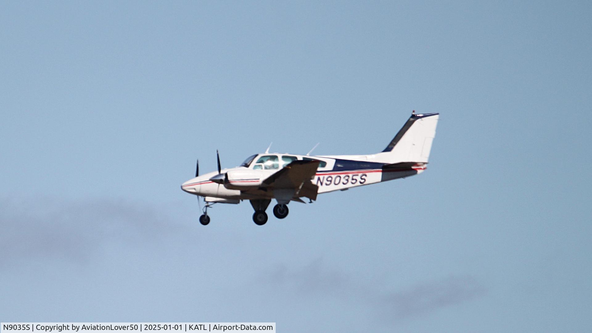 N9035S, 1965 Beech 95-B55 (T42A) Baron C/N TC-956, B55 Baron