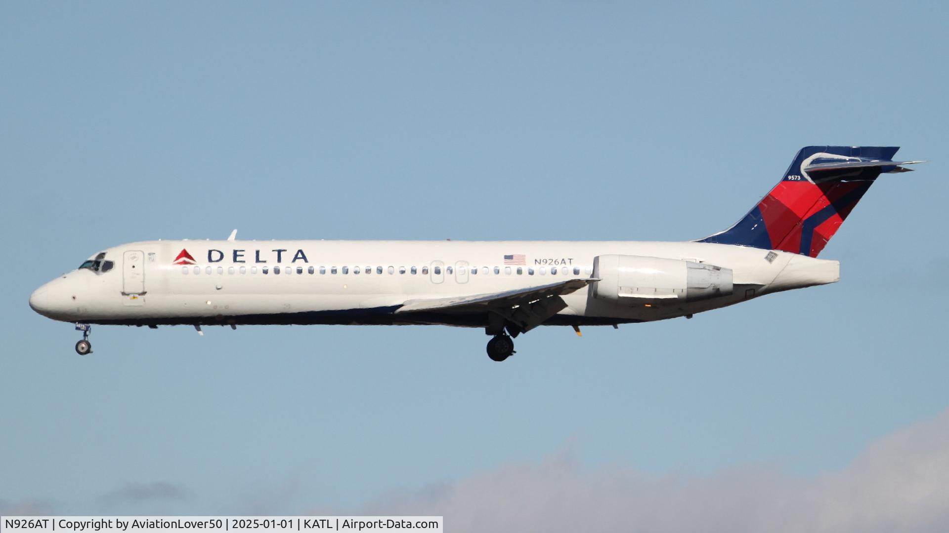 N926AT, 2000 Boeing 717-200 C/N 55078, Delta 717