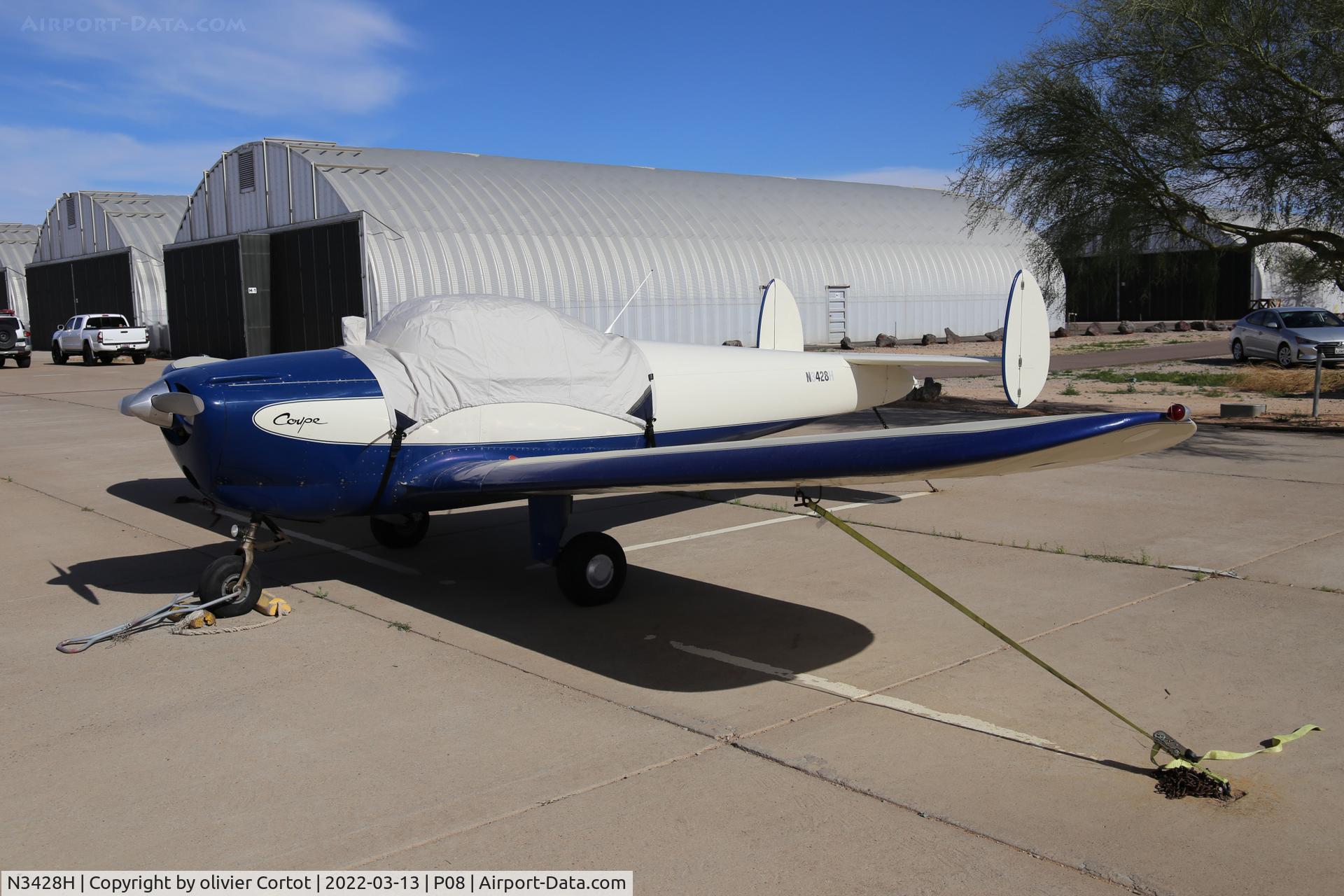 N3428H, 1946 Erco 415C Ercoupe C/N 4053, march 2022