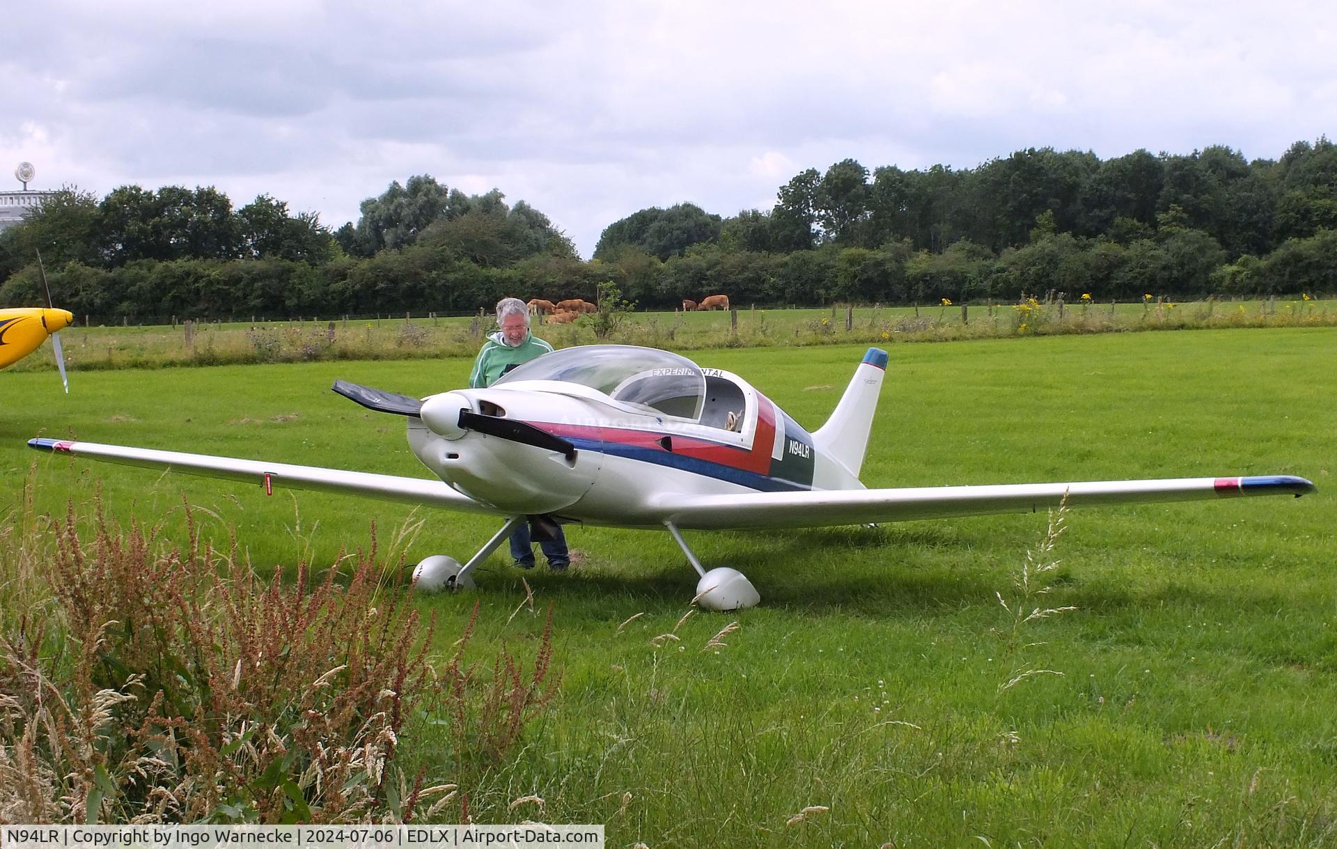N94LR, 1994 Aero Designs Pulsar 582-T C/N 249, Aero Designs (Randolph Lloyd) Pulsar 582-T at the 2024 OUV-Meeting at Wesel-Römerwardt airfield