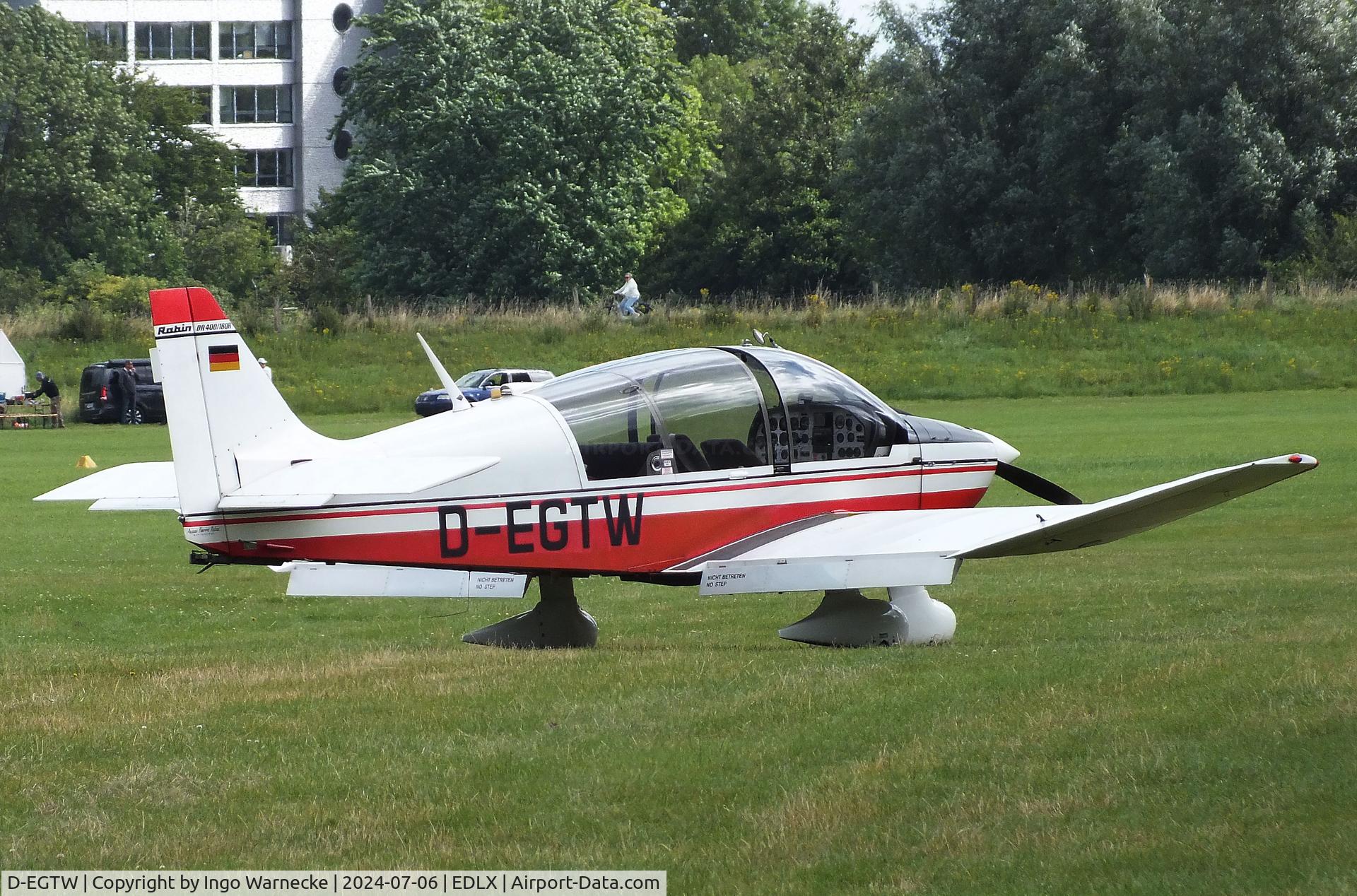 D-EGTW, 1977 Robin DR-400-180R Remorqueur Regent C/N 1260, Robin DR.400-180R Remorqueur at Wesel-Römerwardt airfield