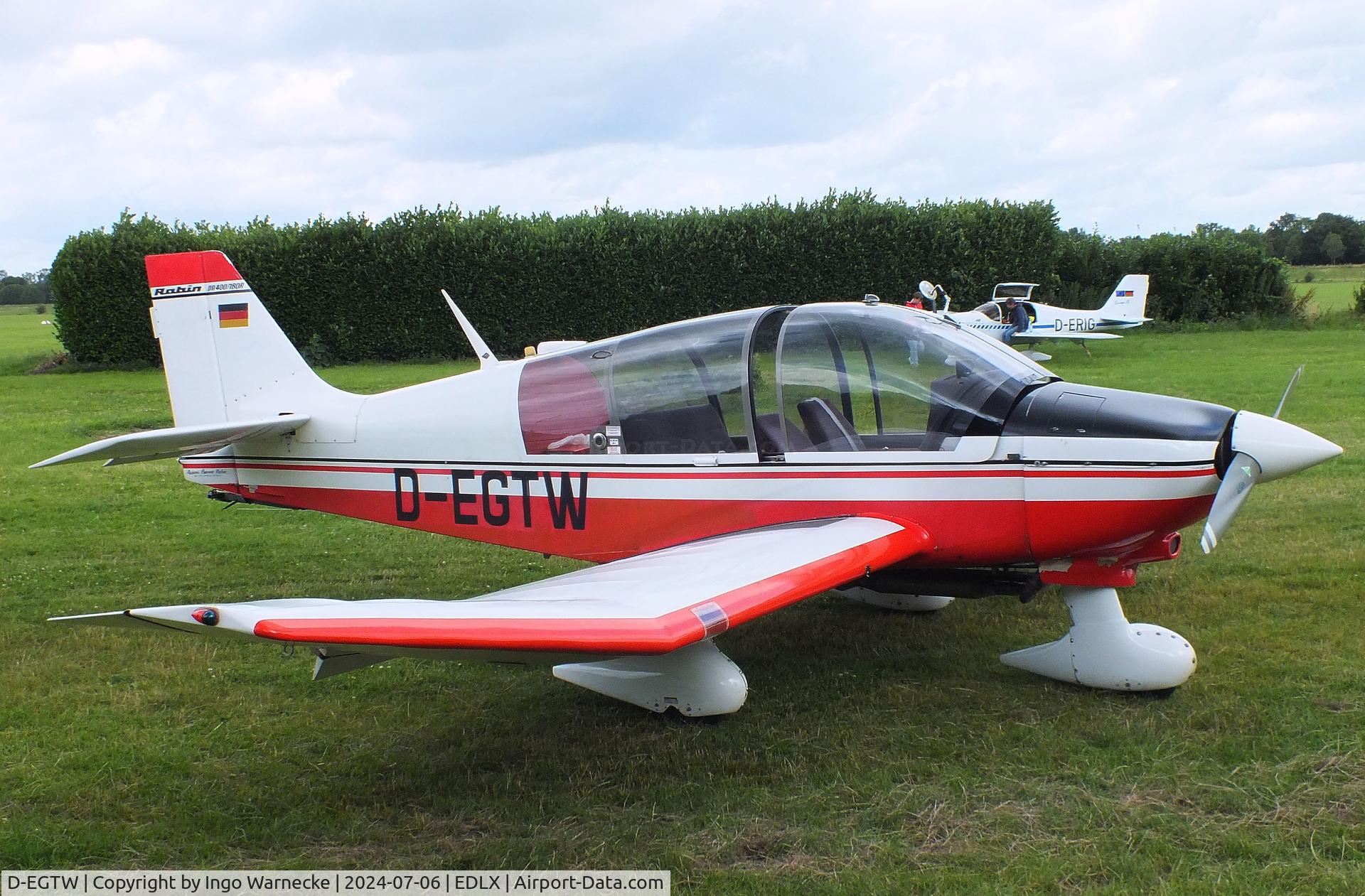 D-EGTW, 1977 Robin DR-400-180R Remorqueur Regent C/N 1260, Robin DR.400-180R Remorqueur at Wesel-Römerwardt airfield