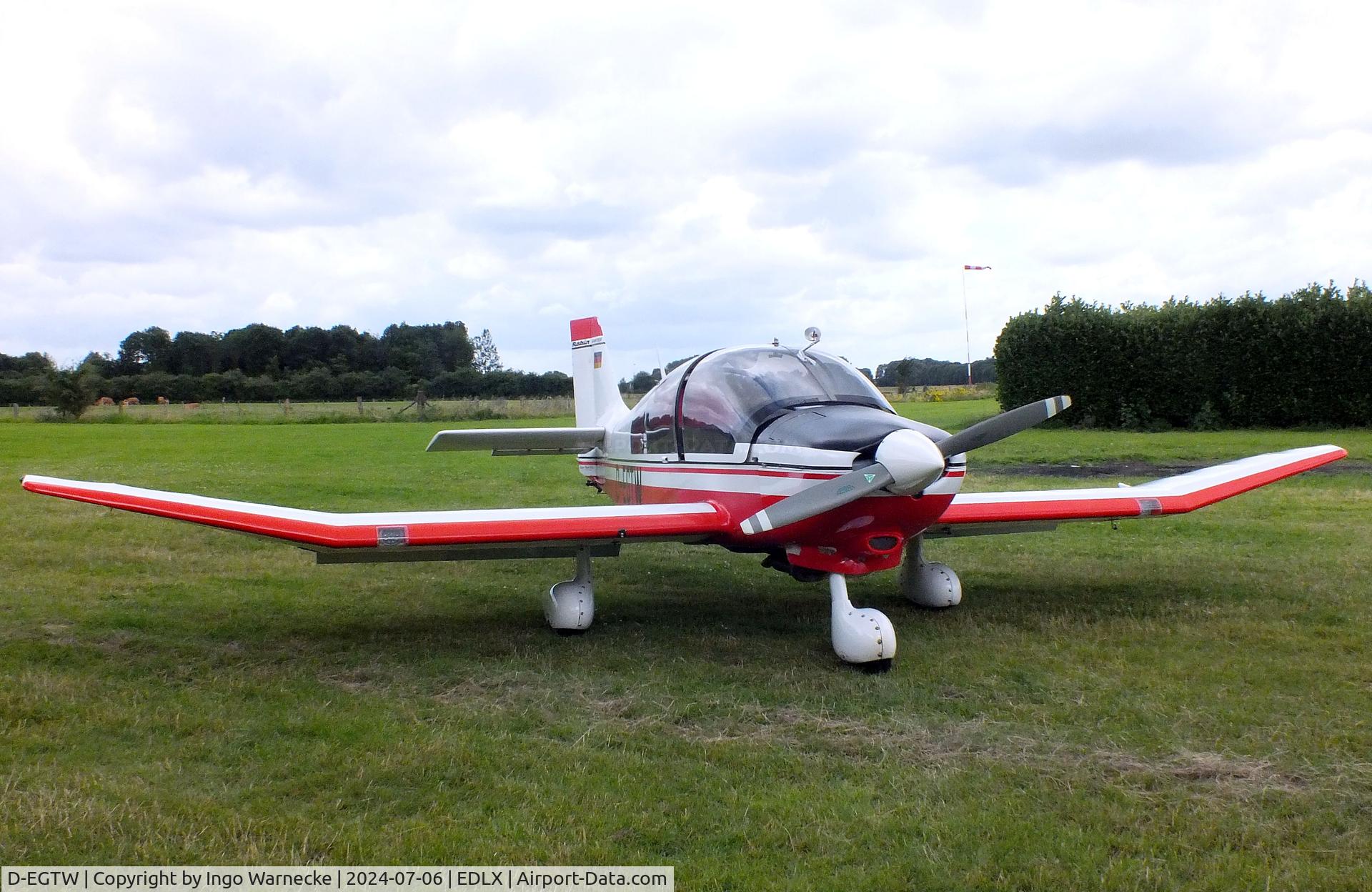 D-EGTW, 1977 Robin DR-400-180R Remorqueur Regent C/N 1260, Robin DR.400-180R Remorqueur at Wesel-Römerwardt airfield