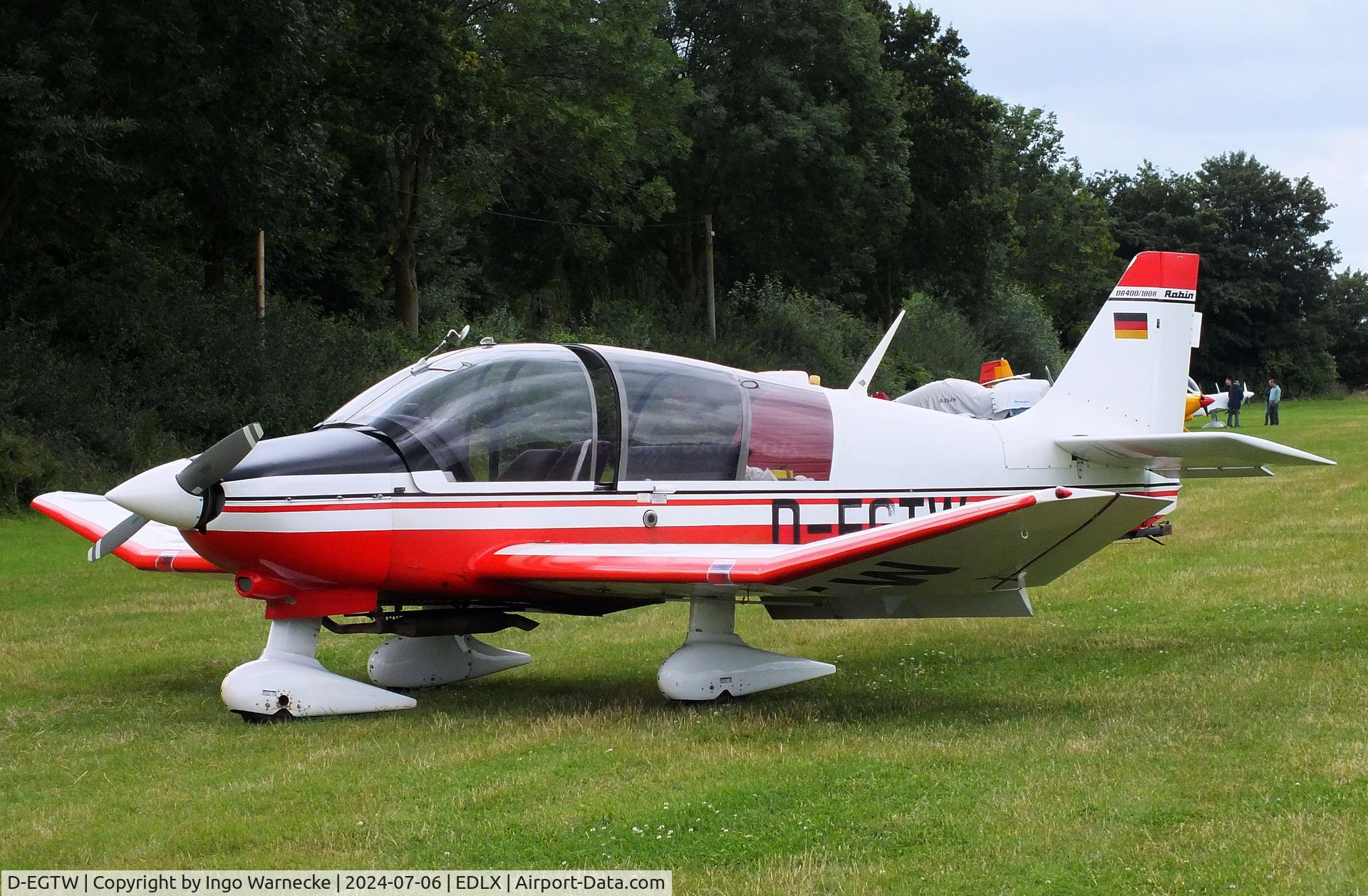 D-EGTW, 1977 Robin DR-400-180R Remorqueur Regent C/N 1260, Robin DR.400-180R Remorqueur at Wesel-Römerwardt airfield