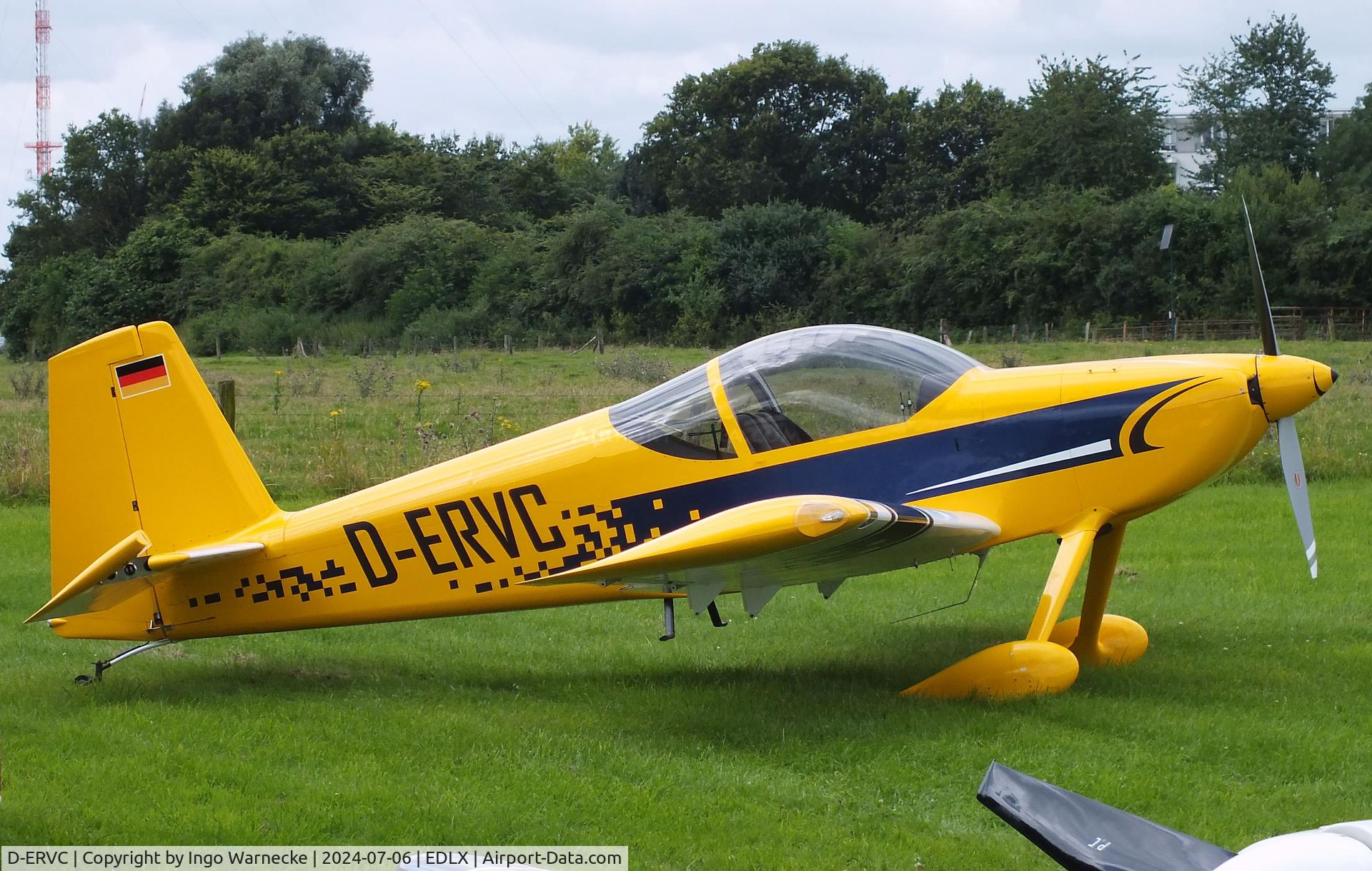 D-ERVC, Vans RV-7 C/N 20022627, Vans RV-7 at Wesel-Römerwardt airfield
