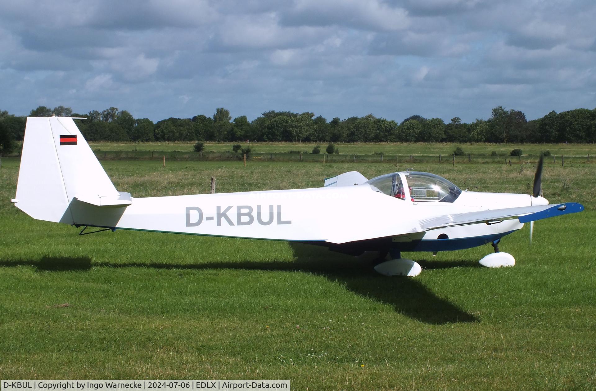 D-KBUL, 1997 Scheibe SF25C Rotax Falke C/N 44611, Scheibe SF-25C Rotax-Falke with tricycle landing gear at Wesel-Römerwardt airfield