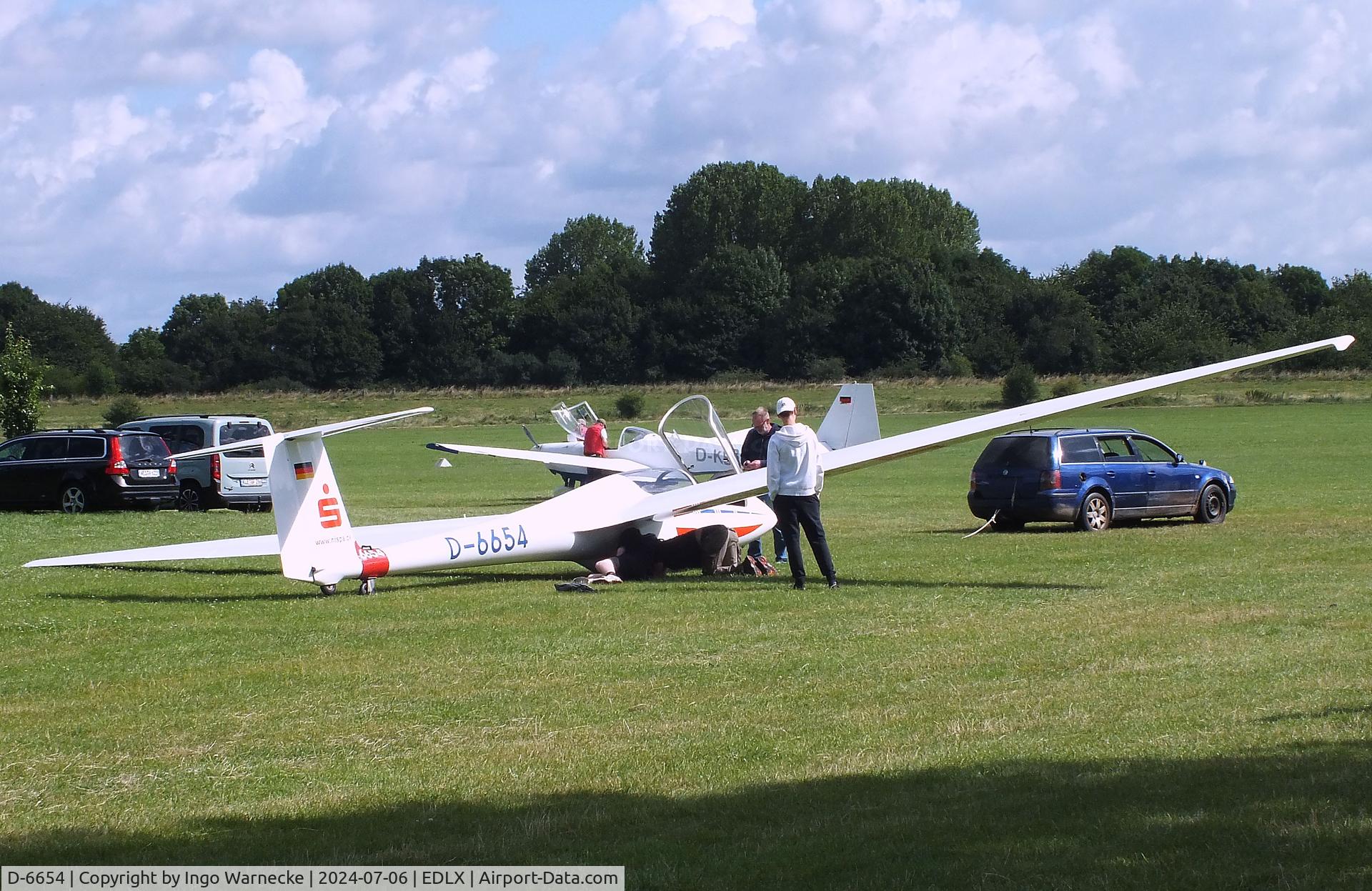 D-6654, 2012 Schleicher ASK-21 C/N 21895, Schleicher ASK-21 at Wesel-Römerwardt airfield
