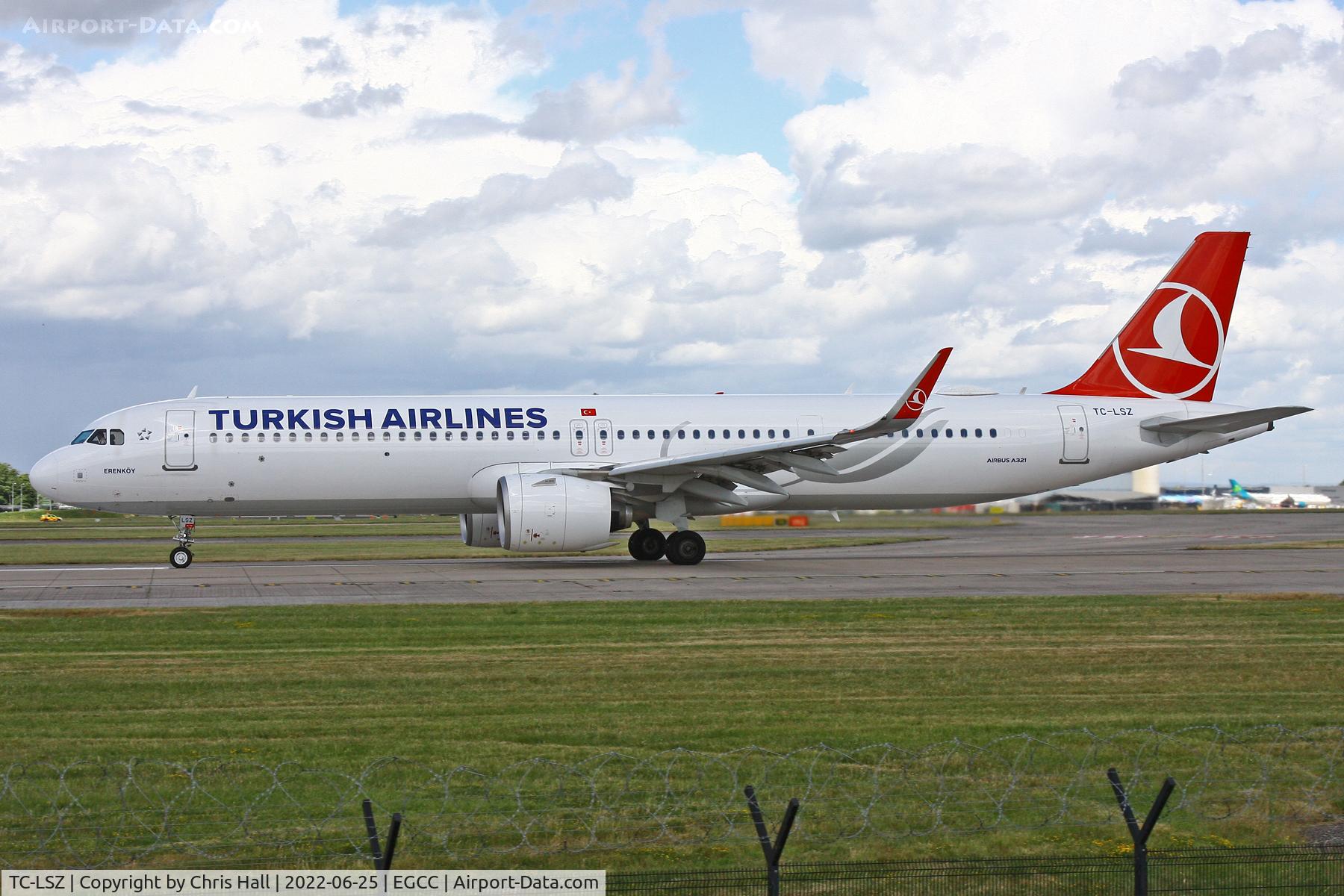 TC-LSZ, 2020 Airbus A321-271NX C/N 9452, Manchester