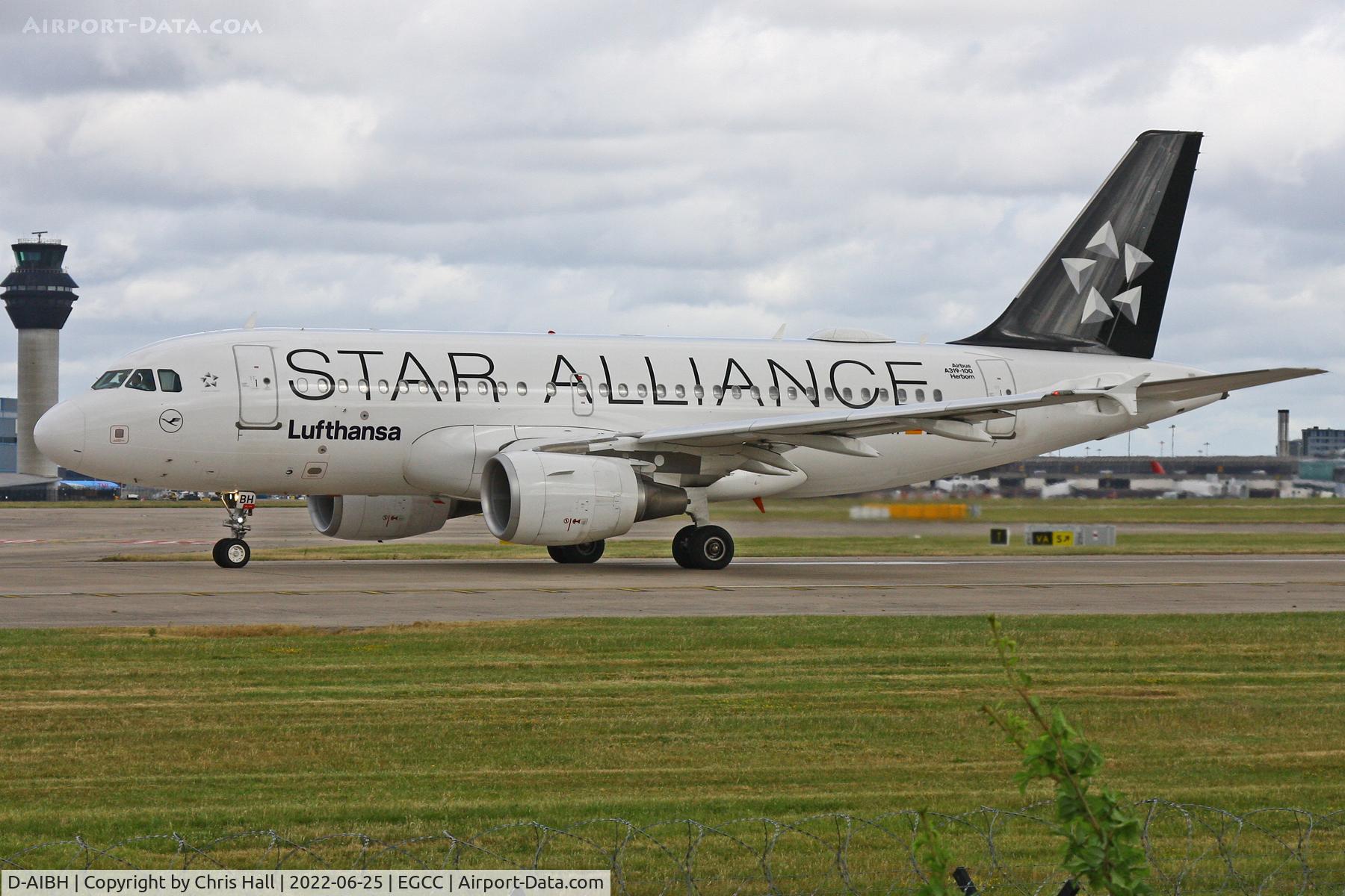 D-AIBH, 2012 Airbus A319-112 C/N 5239, Manchester