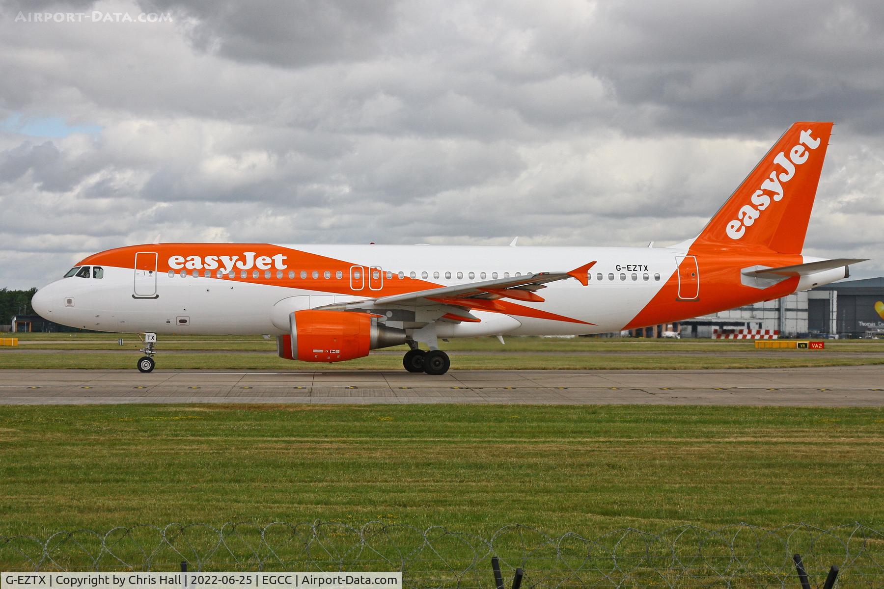 G-EZTX, 2010 Airbus A320-214 C/N 4286, Manchester
