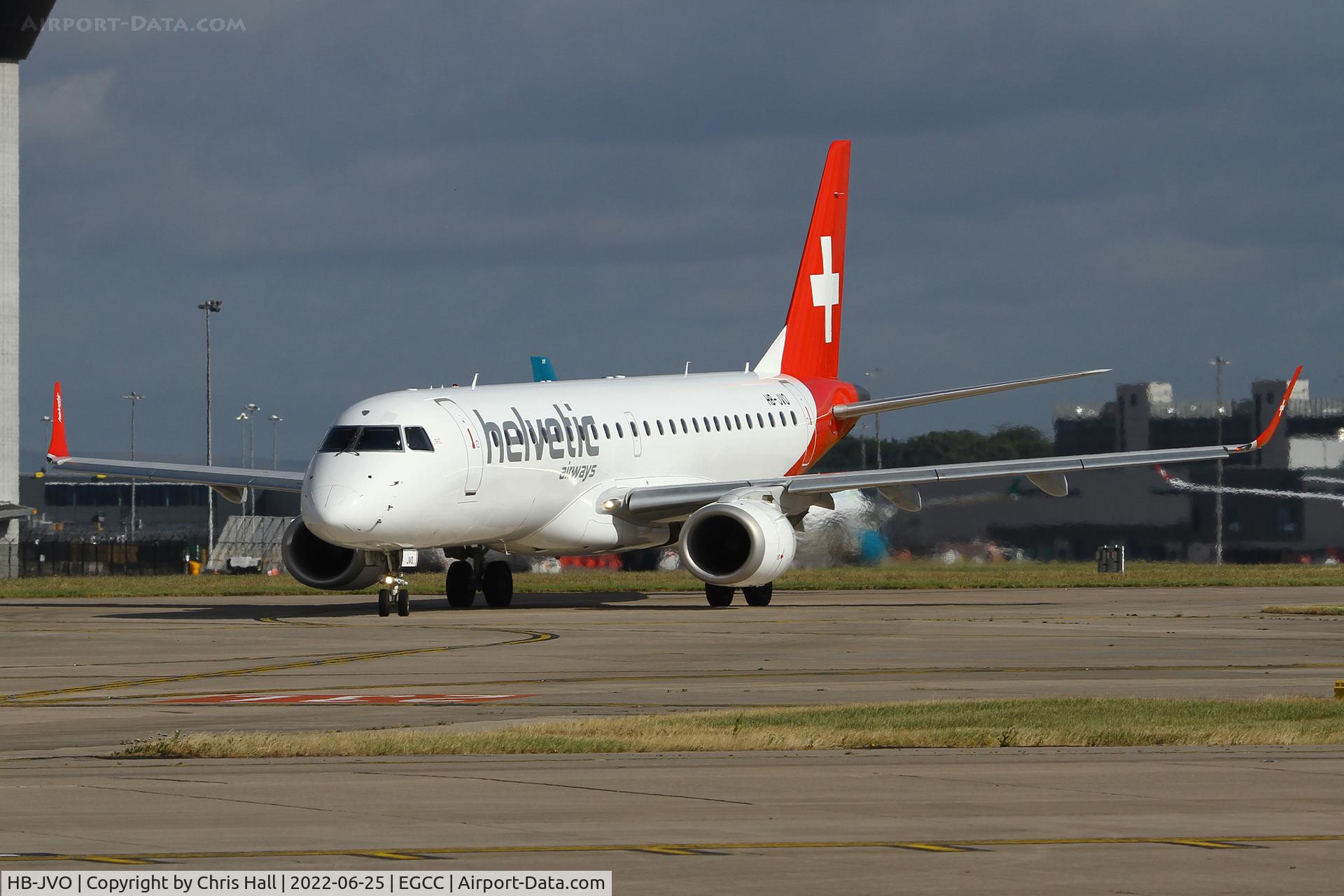 HB-JVO, 2009 Embraer 190LR (ERJ-190-100LR) C/N 19000294, Manchester