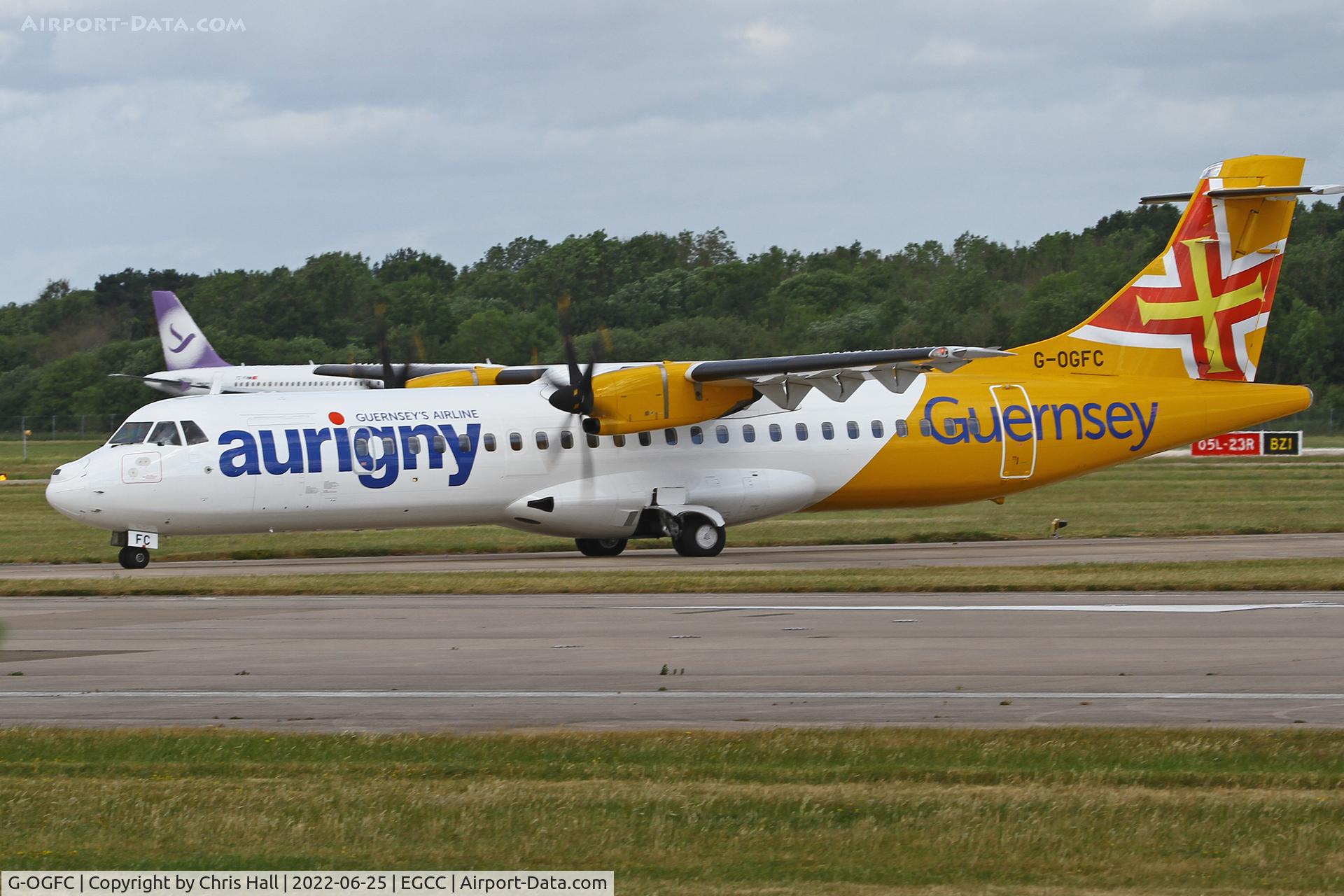 G-OGFC, 2019 ATR 72-212A C/N 1595, Manchester