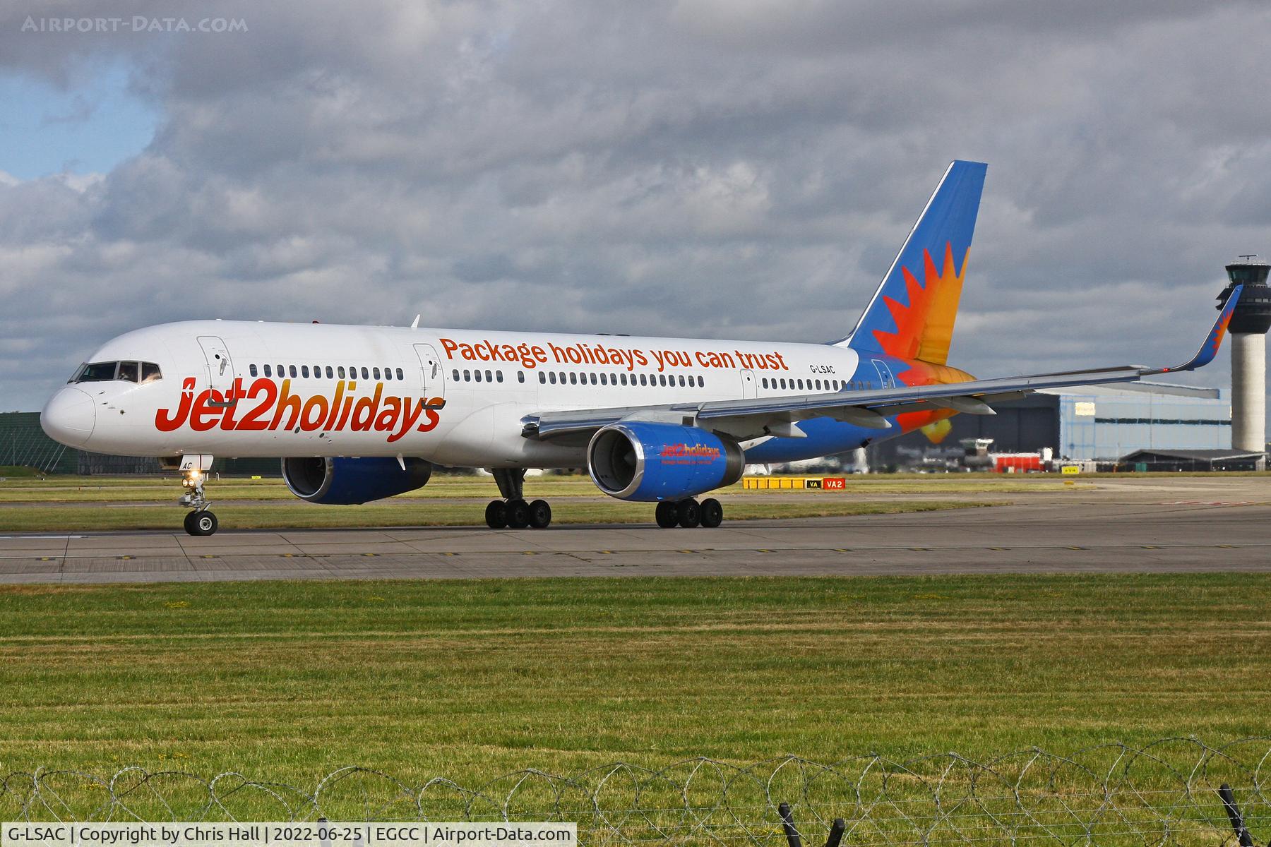 G-LSAC, 1992 Boeing 757-23A C/N 25488, Manchester