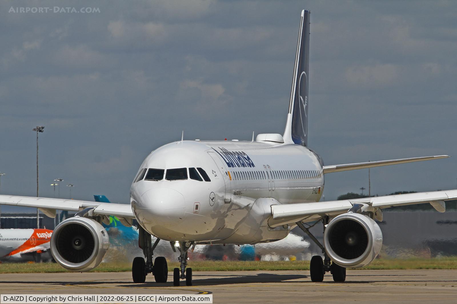 D-AIZD, 2010 Airbus A320-214 C/N 4191, Manchester