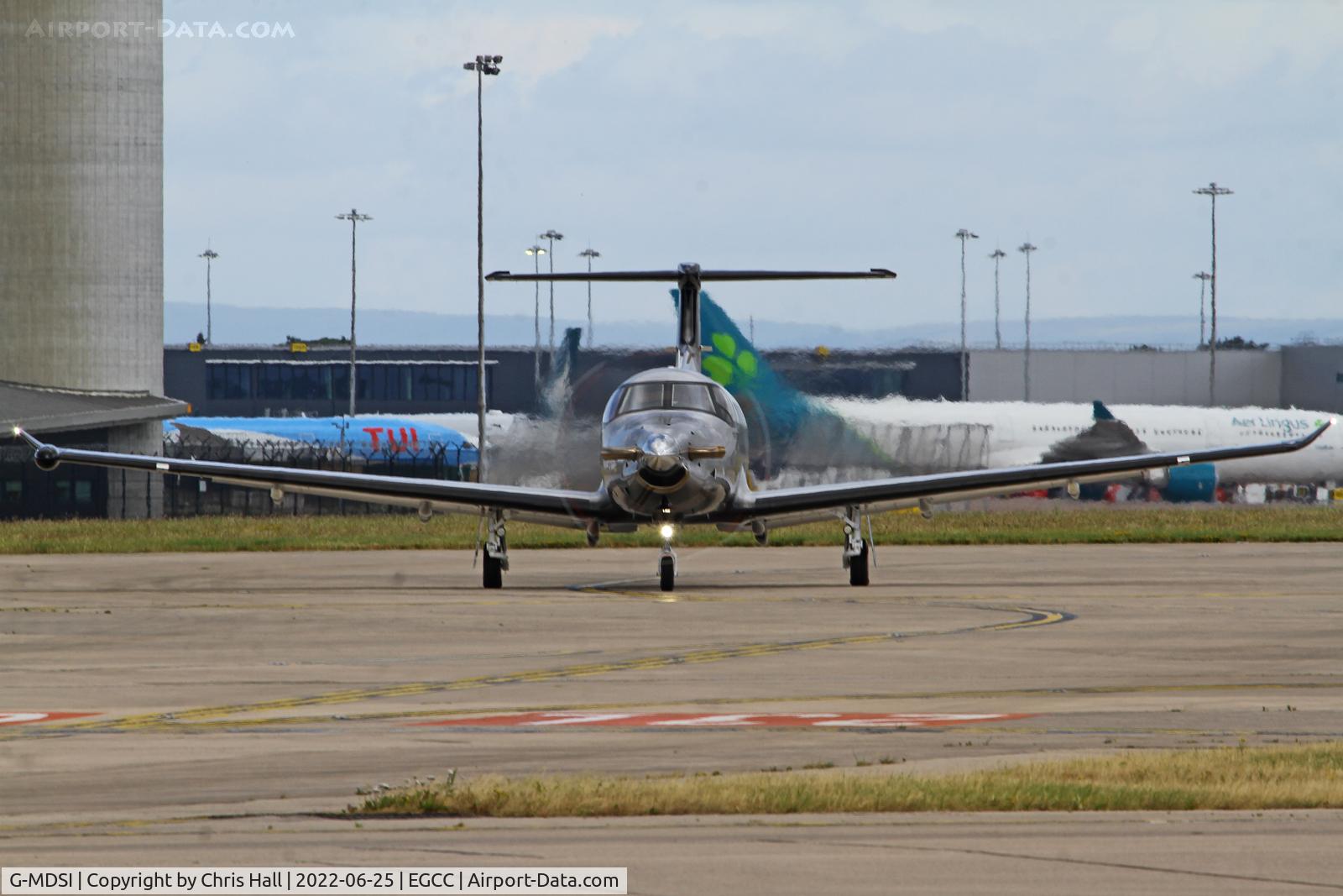 G-MDSI, 2020 Pilatus PC-12/47E C/N 2019, Manchester