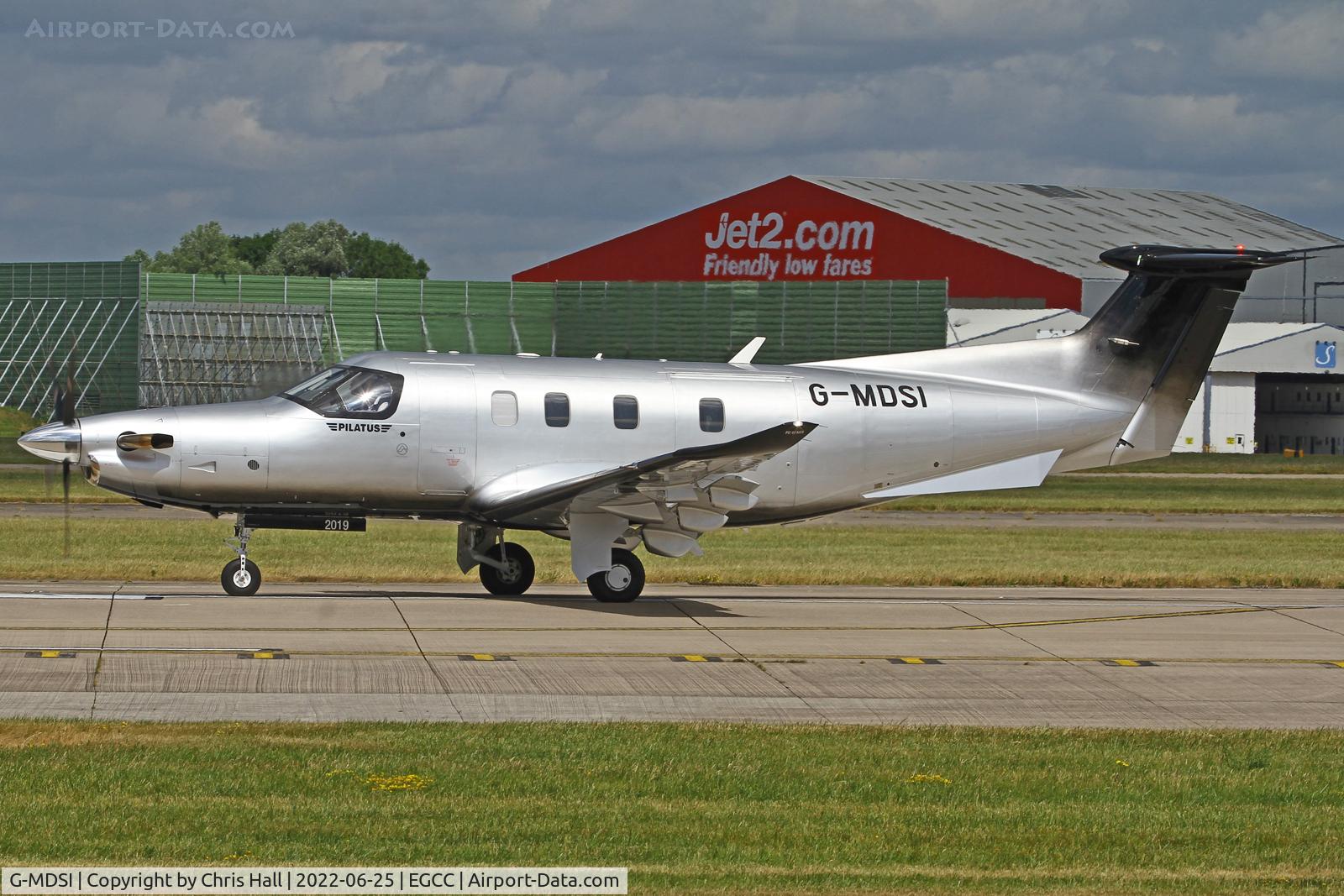 G-MDSI, 2020 Pilatus PC-12/47E C/N 2019, Manchester