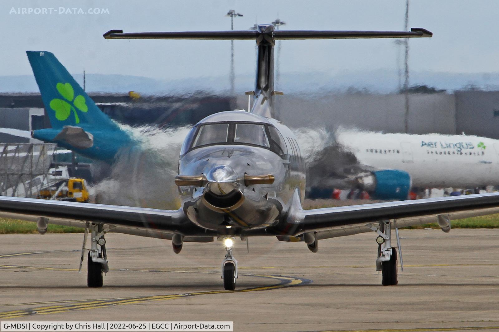 G-MDSI, 2020 Pilatus PC-12/47E C/N 2019, Manchester