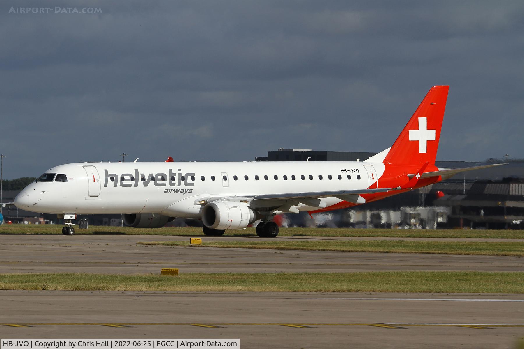 HB-JVO, 2009 Embraer 190LR (ERJ-190-100LR) C/N 19000294, Manchester