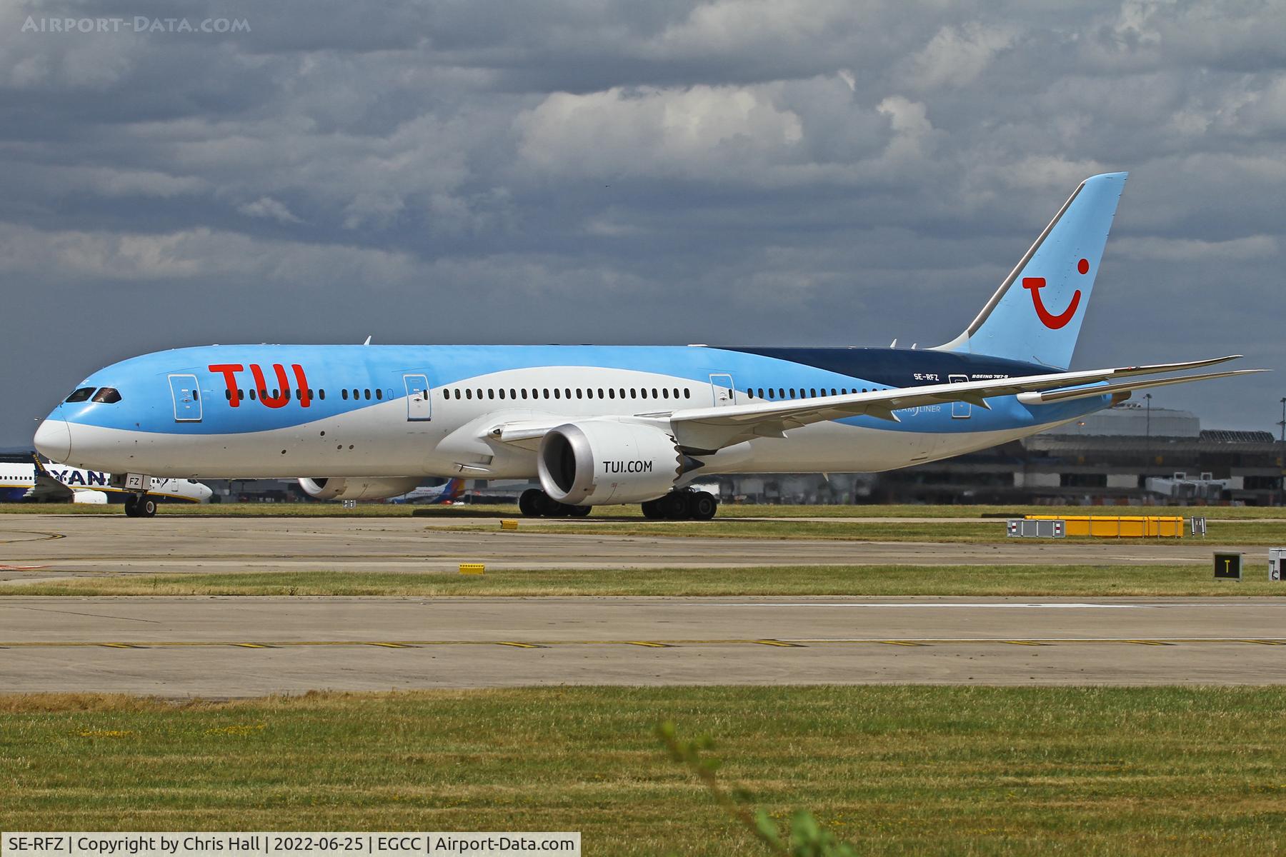 SE-RFZ, 2017 Boeing 787-9 Dreamliner C/N 44579, Manchester