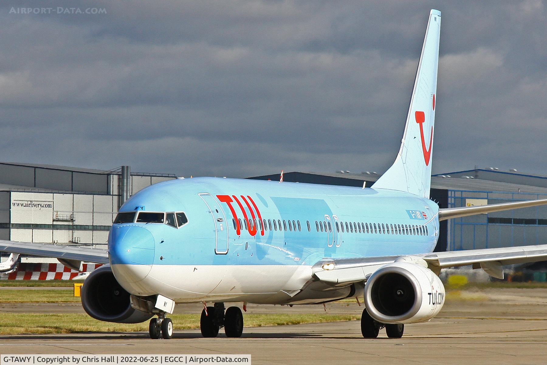 G-TAWY, Boeing 737-8K5 C/N 37246, Manchester