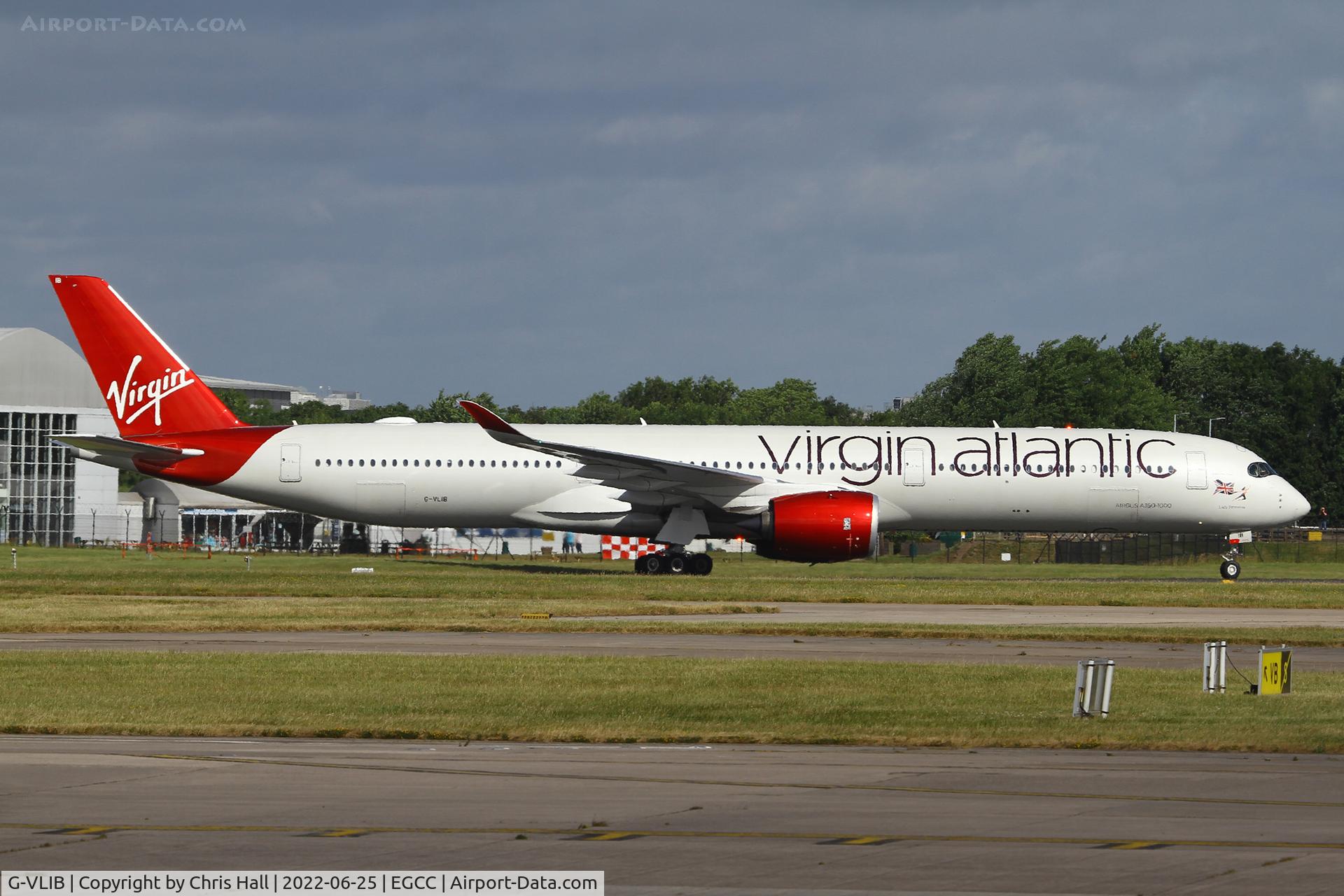 G-VLIB, 2022 Airbus A350-1041 C/N 507, Manchester