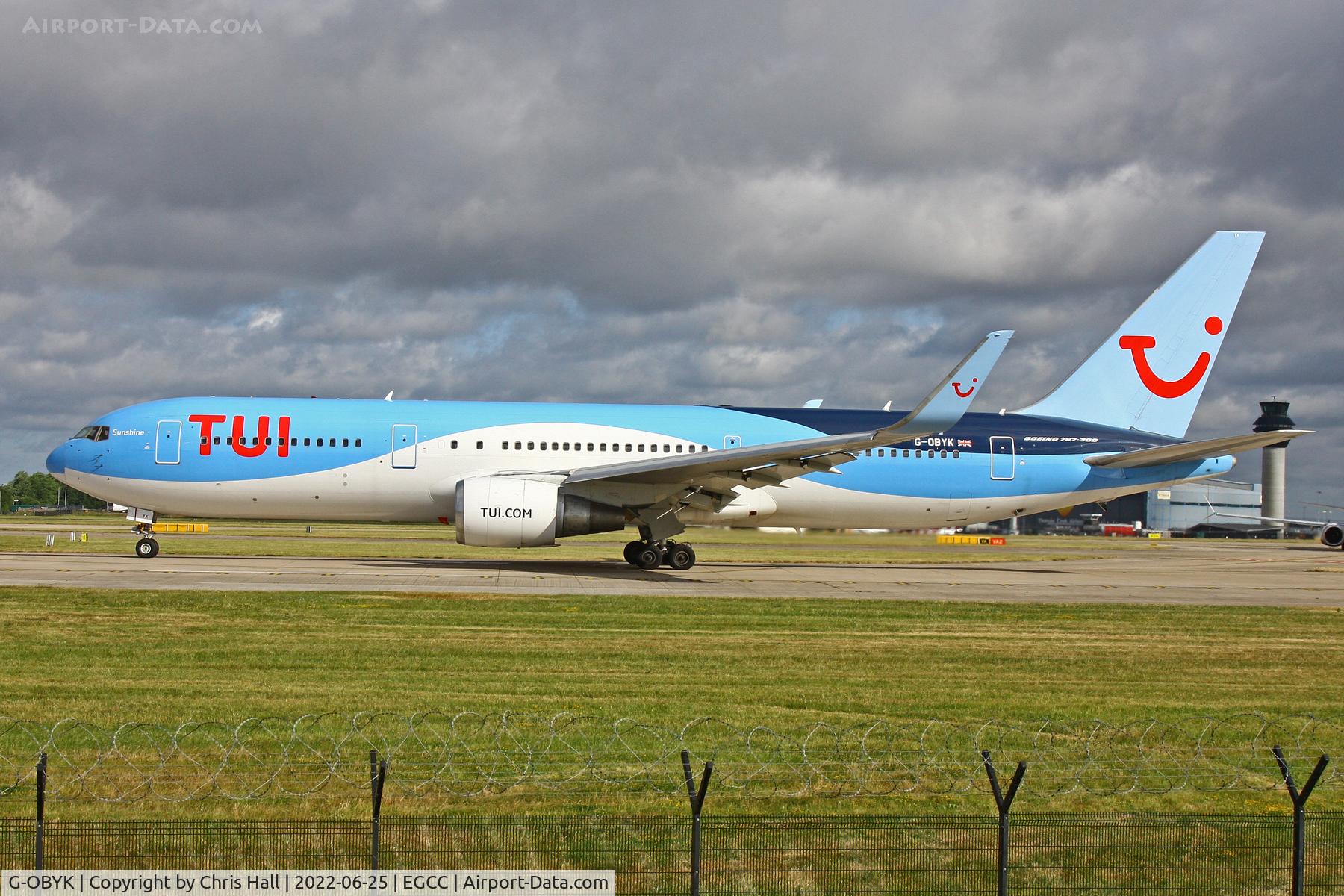 G-OBYK, 1999 Boeing 767-38A C/N 29617, Manchester