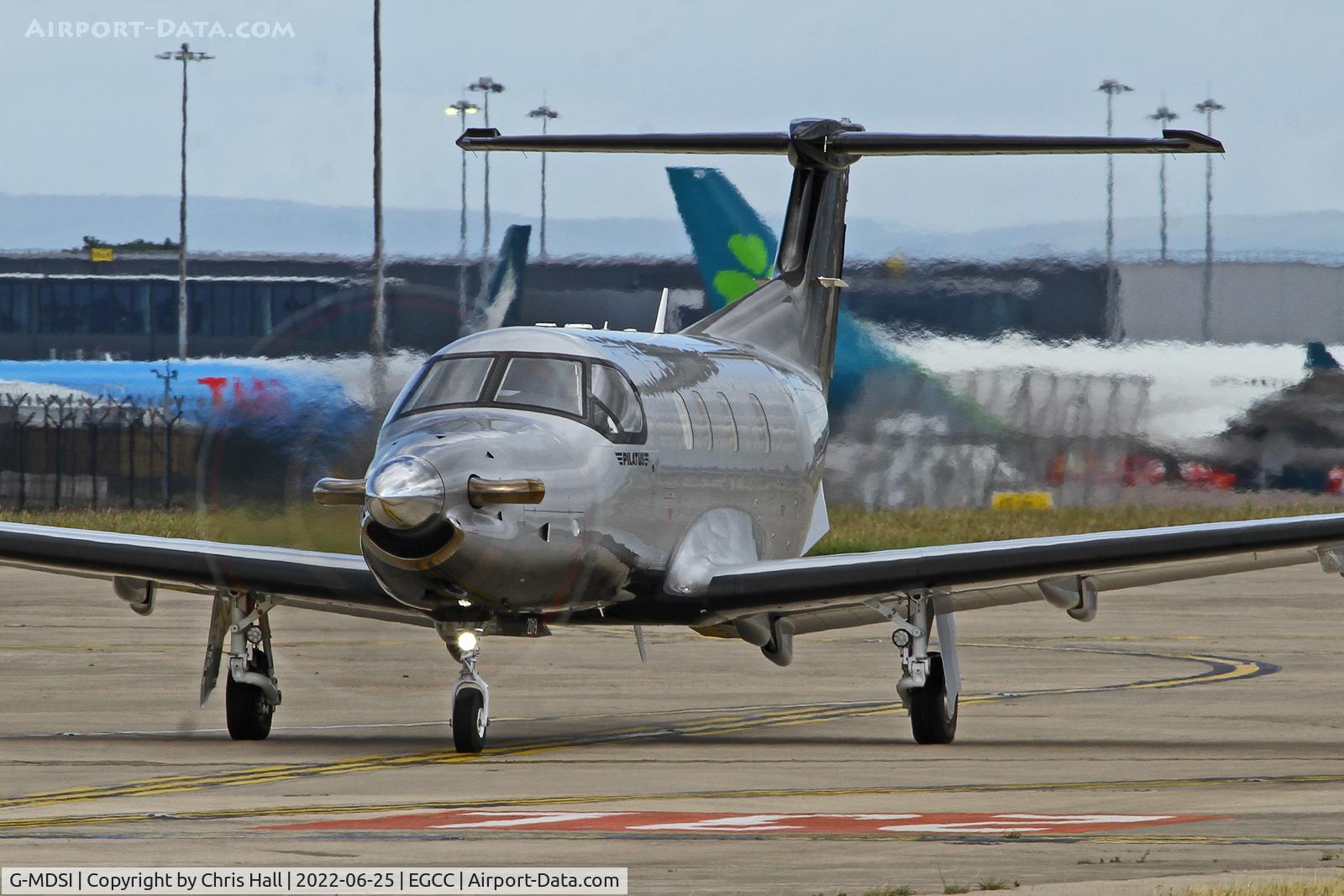 G-MDSI, 2020 Pilatus PC-12/47E C/N 2019, Manchester