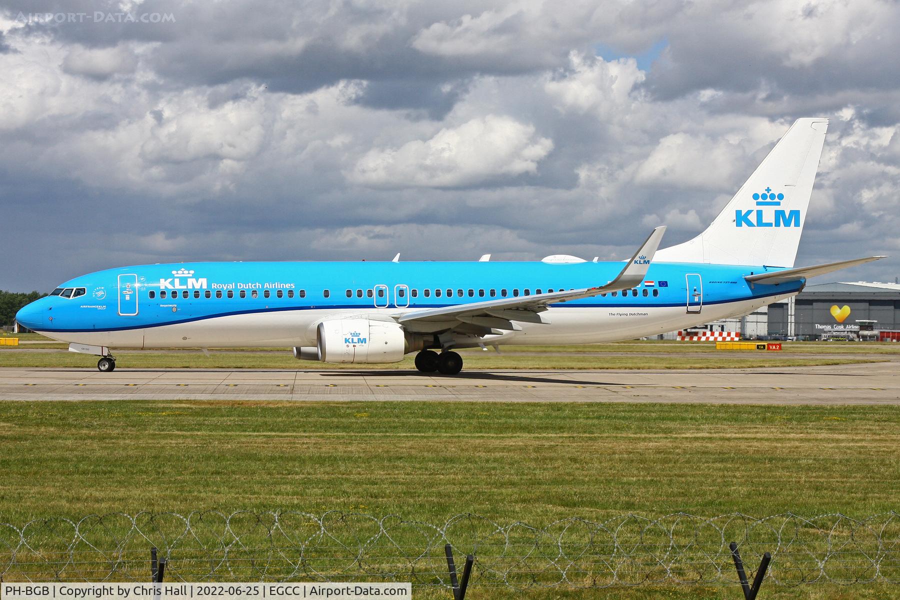 PH-BGB, 2008 Boeing 737-8K2 C/N 37594, Manchester