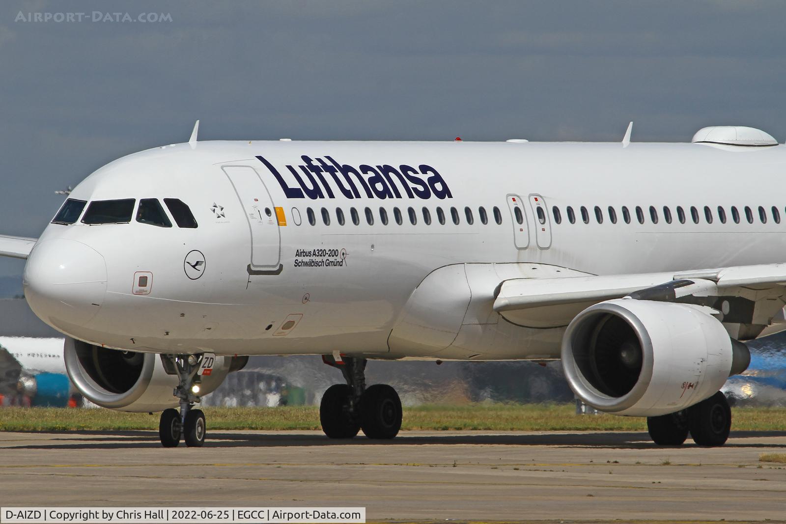 D-AIZD, 2010 Airbus A320-214 C/N 4191, Manchester