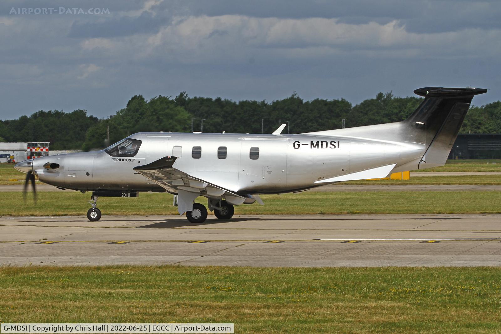 G-MDSI, 2020 Pilatus PC-12/47E C/N 2019, Manchester