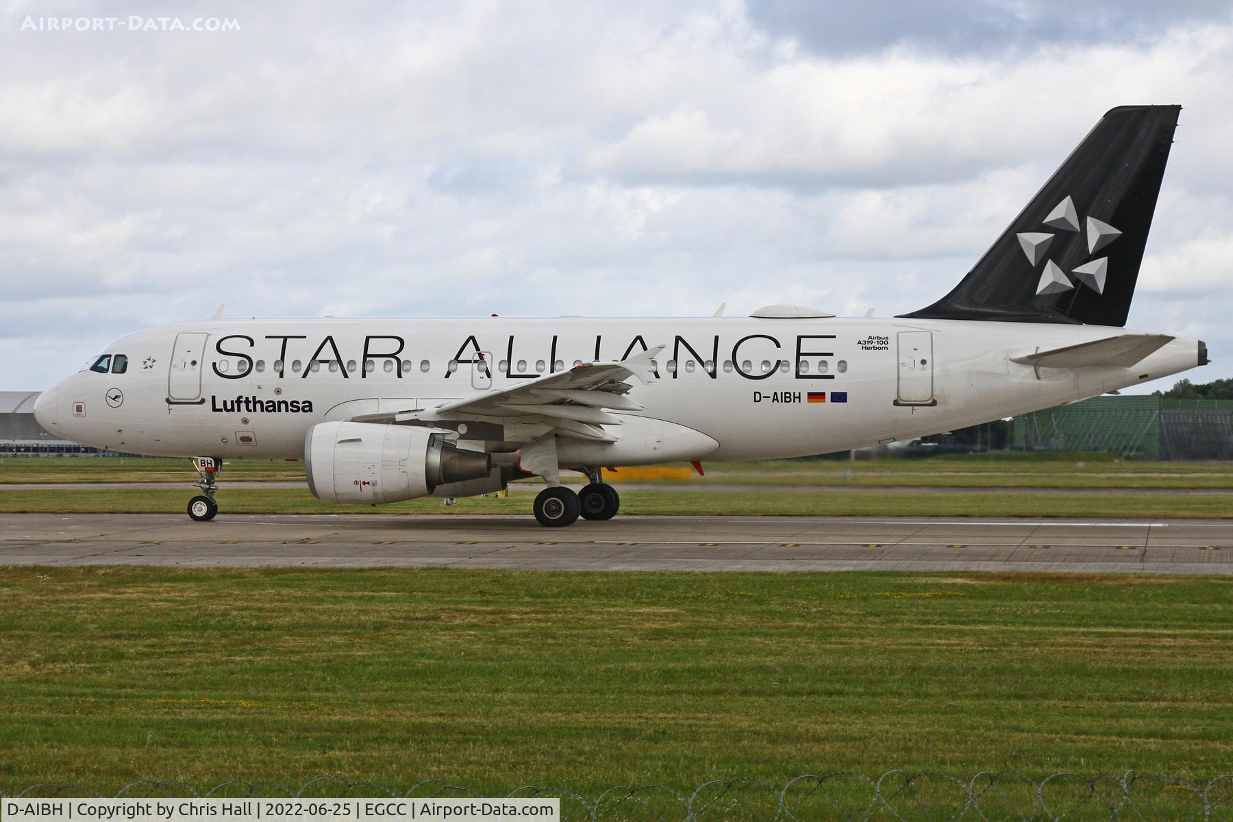 D-AIBH, 2012 Airbus A319-112 C/N 5239, Manchester