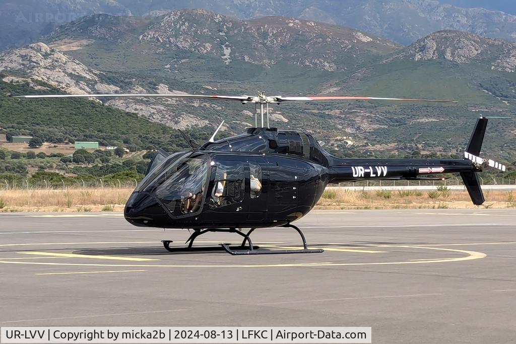 UR-LVV, Bell 505 Jet Ranger X Jet Ranger X C/N 65381, Parked