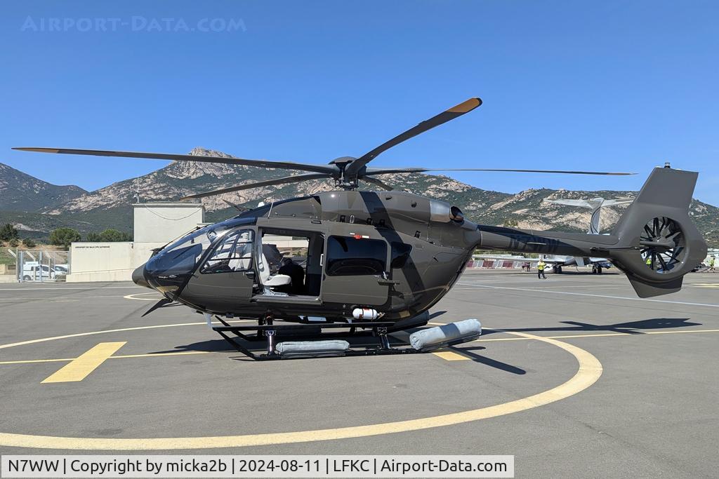 N7WW, Airbus Helicopters H145 C/N 21004, Parked