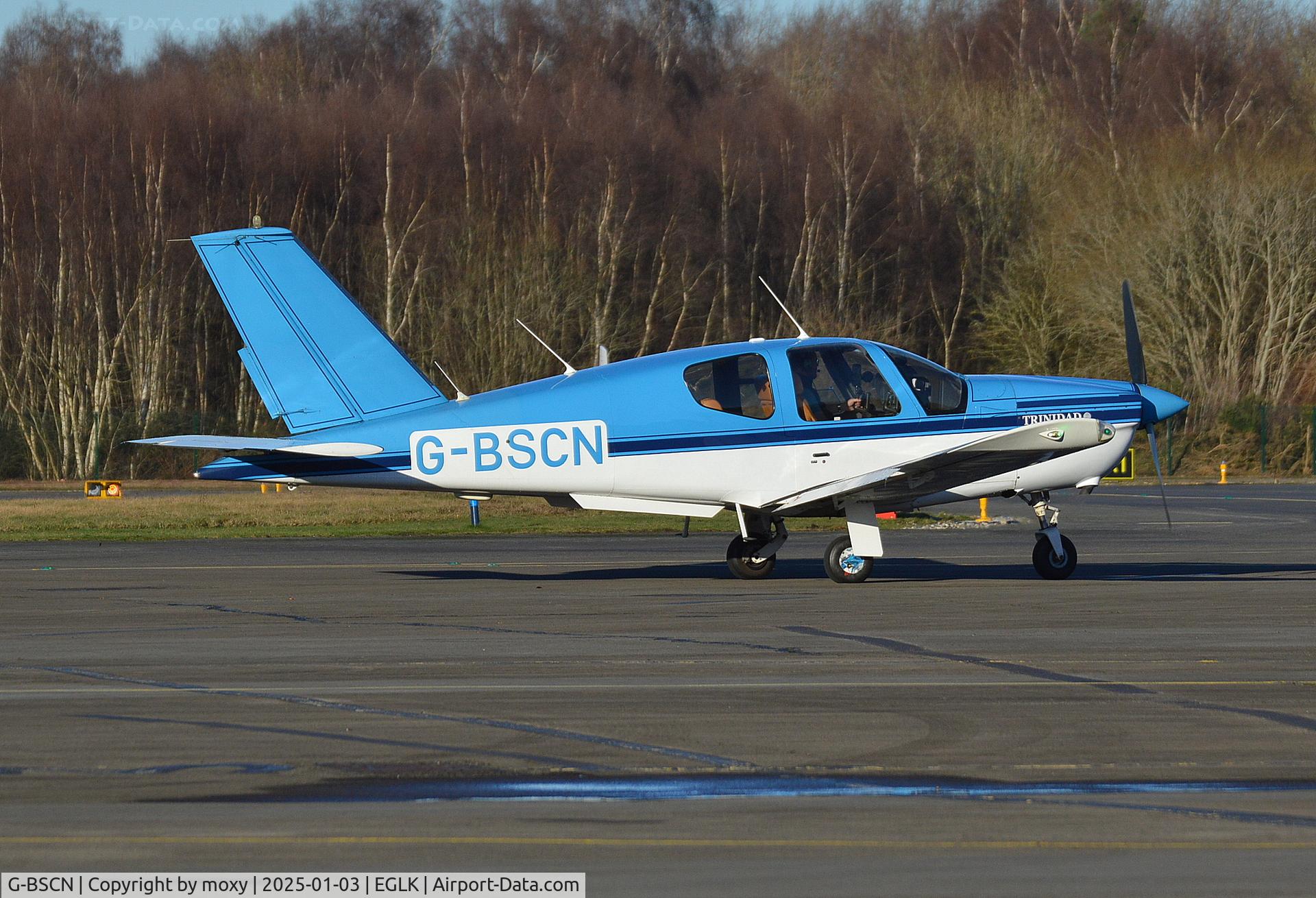 G-BSCN, 1990 Socata TB-20 Trinidad C/N 1070, Socata TB-20 Trinidad at Blackbushe. Ex D-EGTC