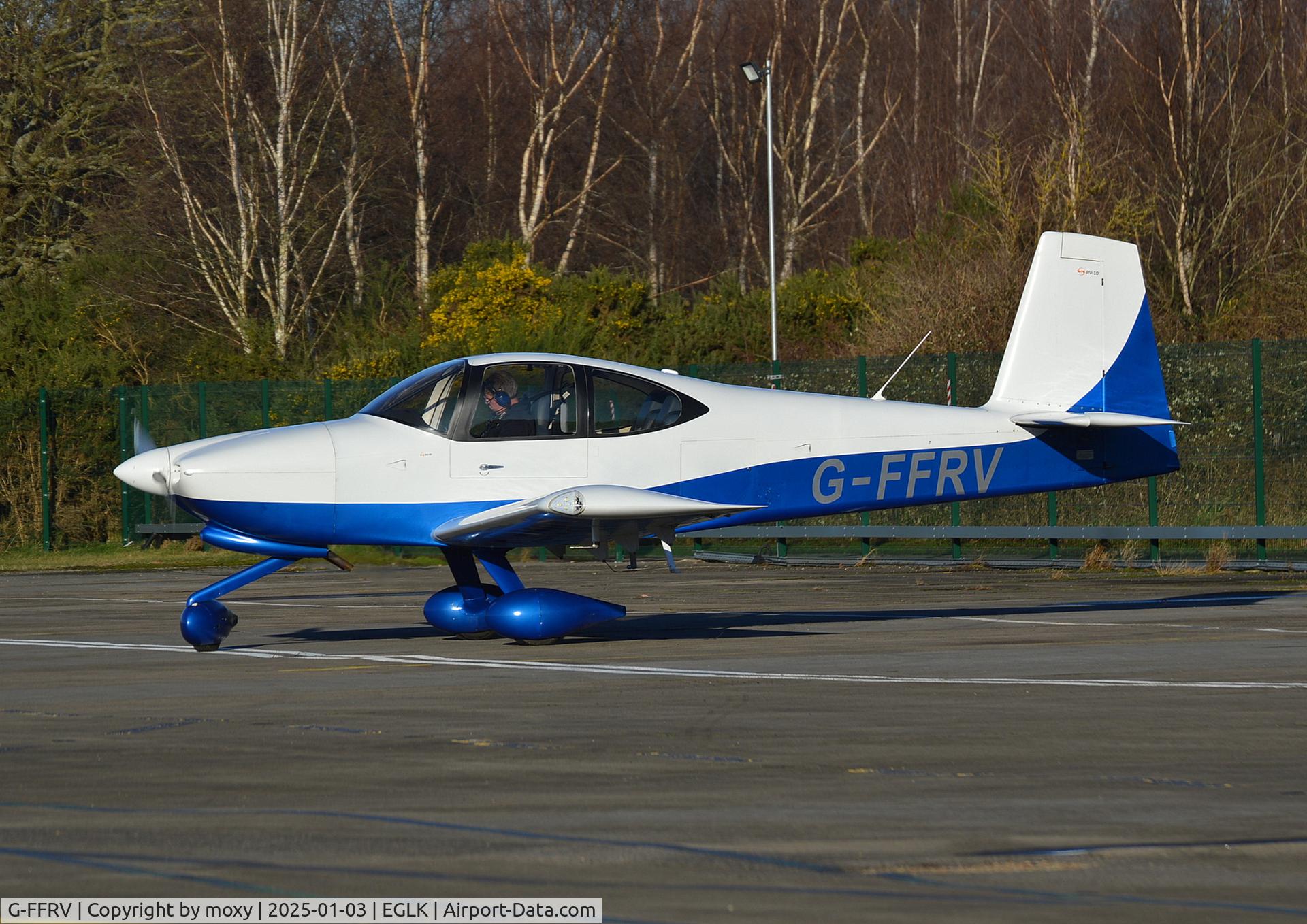 G-FFRV, 2018 Vans RV-10 C/N LAA 339-15082, Vans RV-10 at Blackbushe.