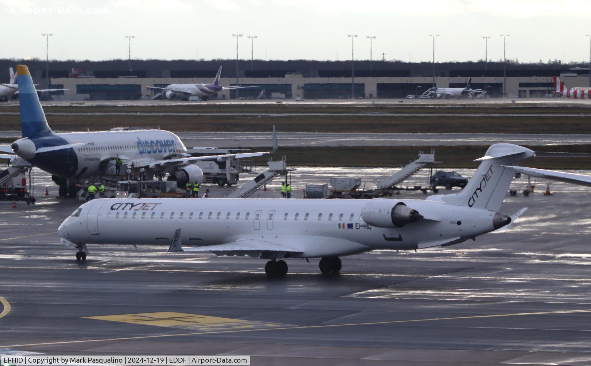 EI-HID, 2012 Bombardier CRJ-1000EL NG (CL-600-2E25) C/N 19024, CL-600-2E25